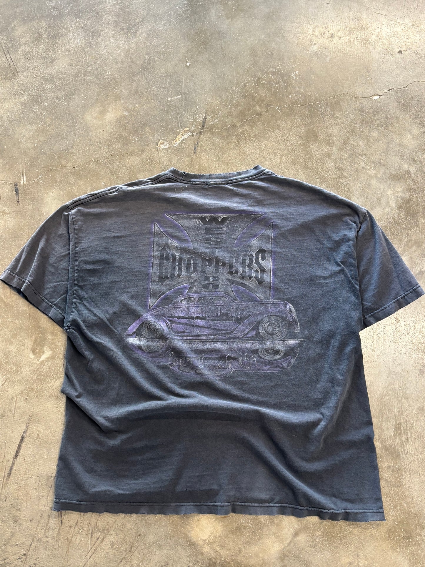 Vintage Smoked Out and Thrashed WCC Lowrider shirt size XL
