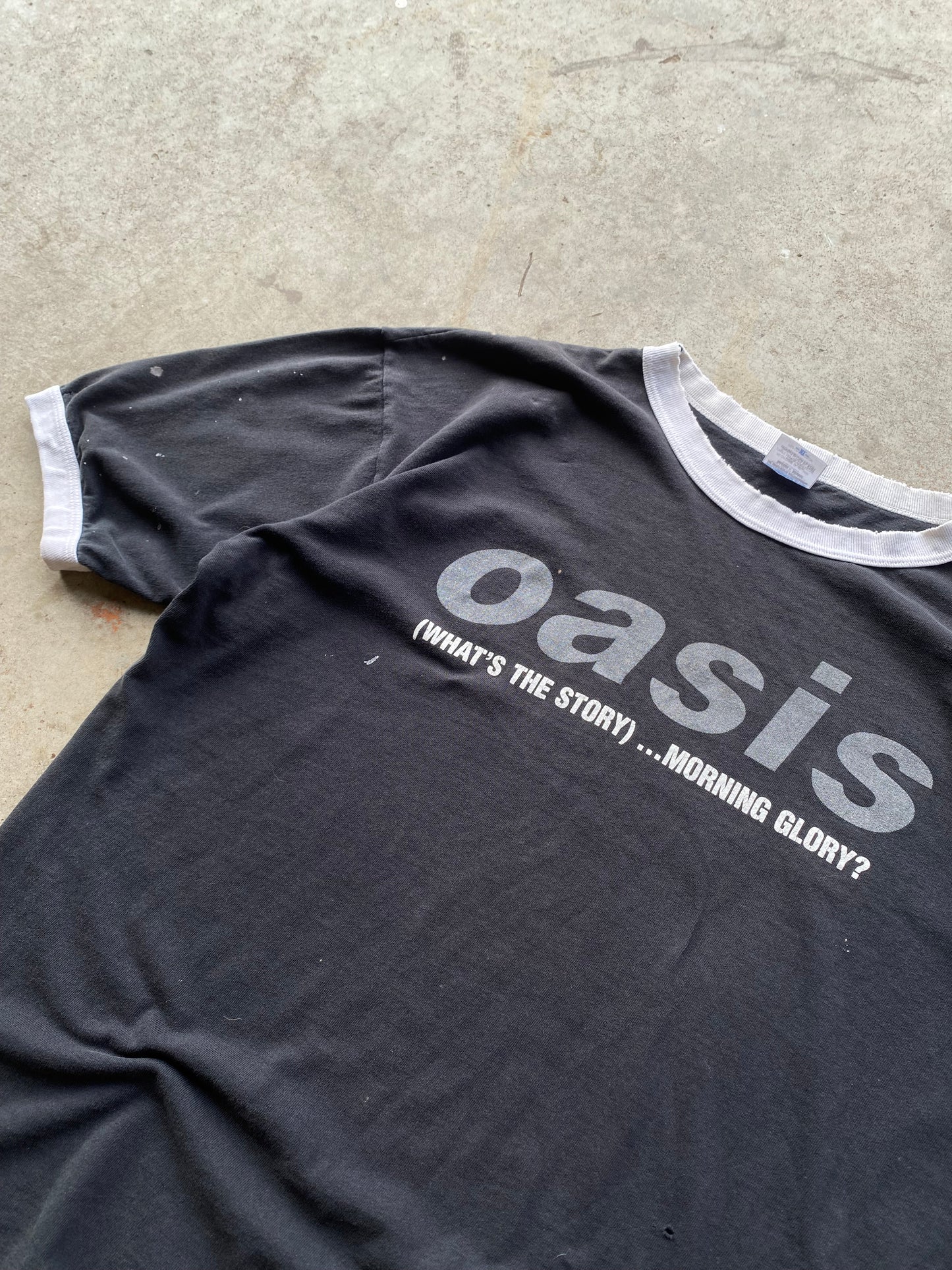 Vintage Oasis Ringer size extra large shirt