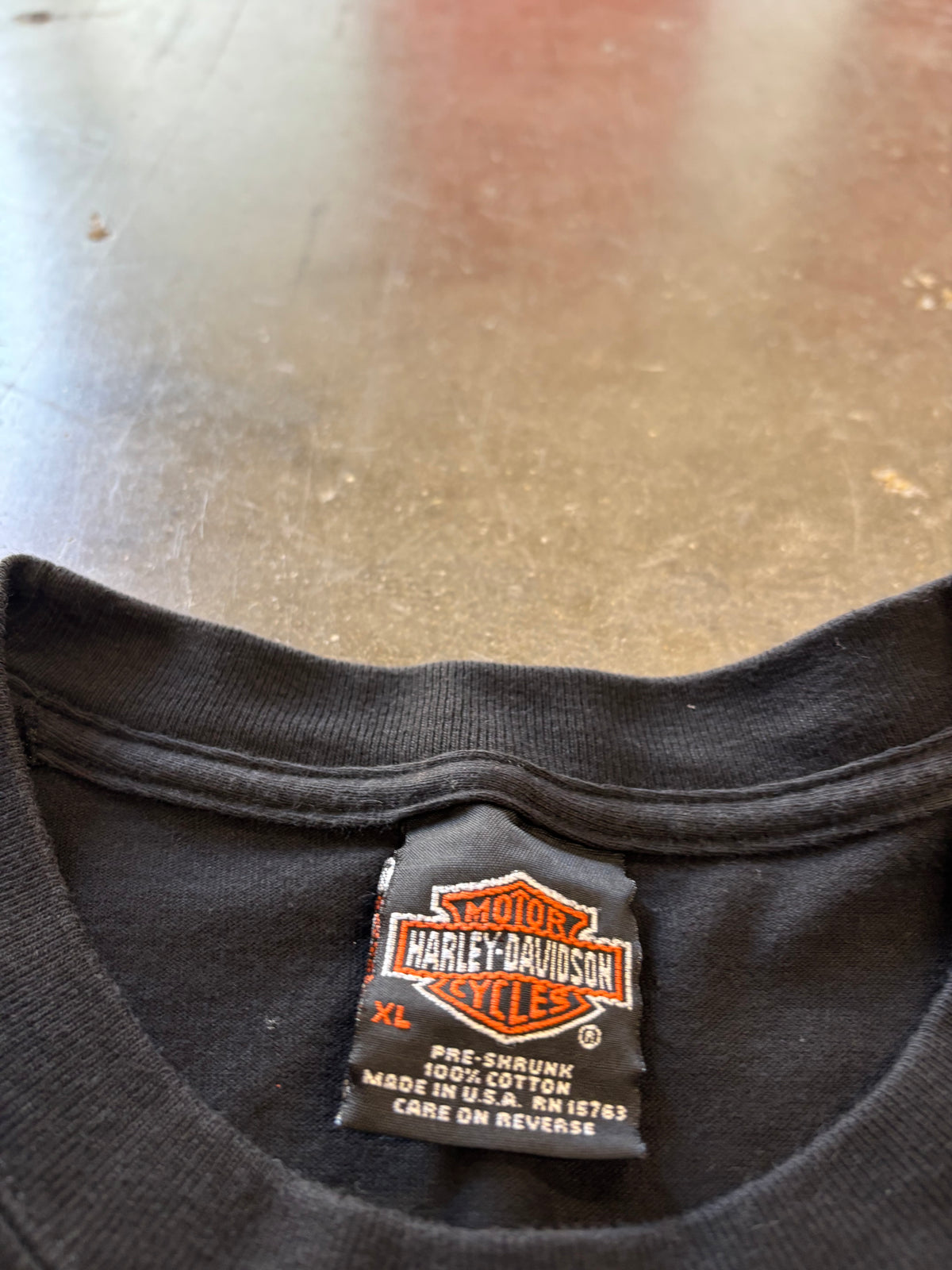 Vintage Harley Davidson blade long sleeve size extra large