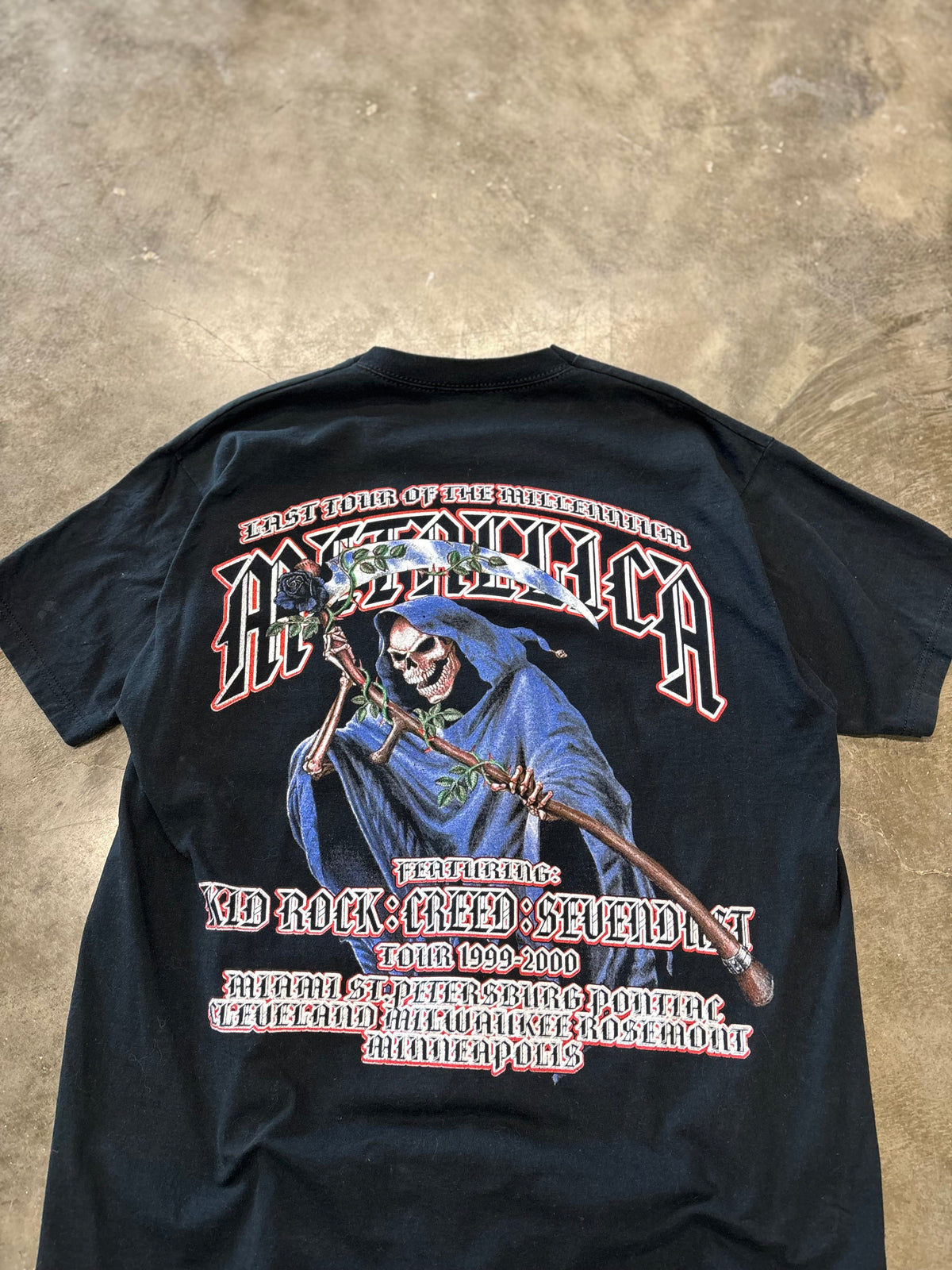 Vintage Metallica shirt size extra large