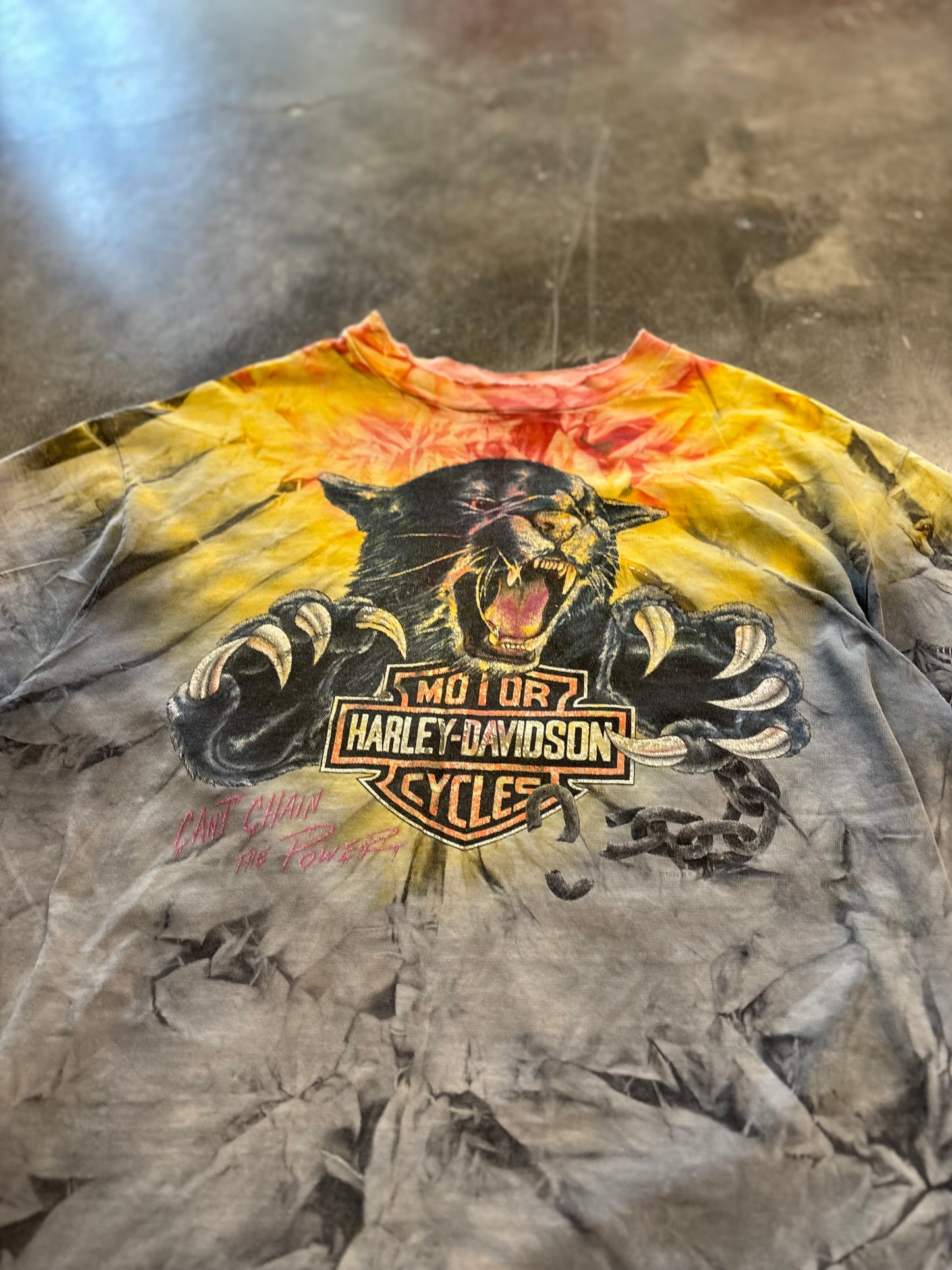 Vintage Harley Davidson Panther shirt size xl