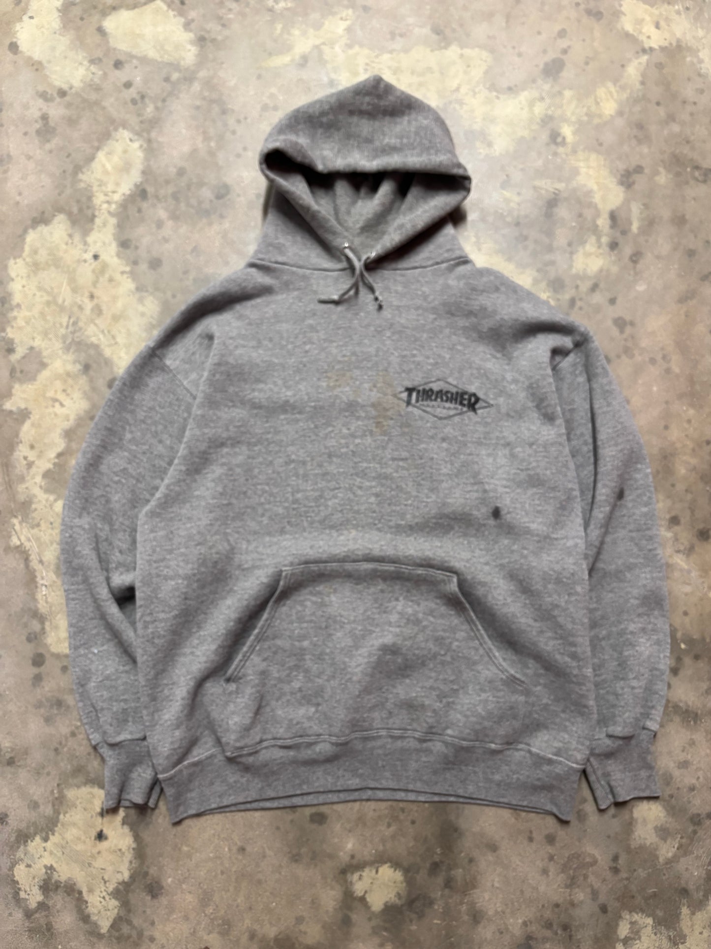 Vintage 80s Thrasher hoodie size XL
