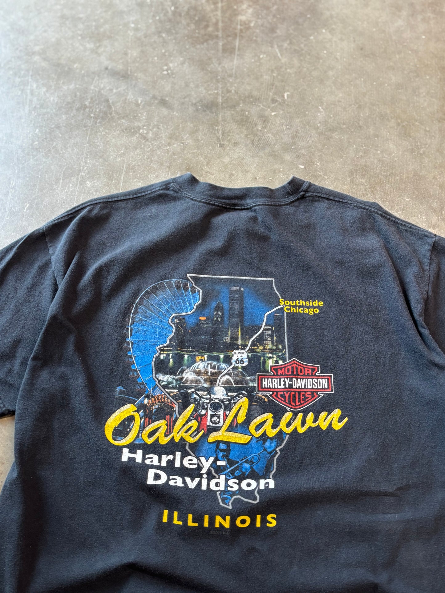 Vintage Harley Davidson Bad to the bone shirt size extra large