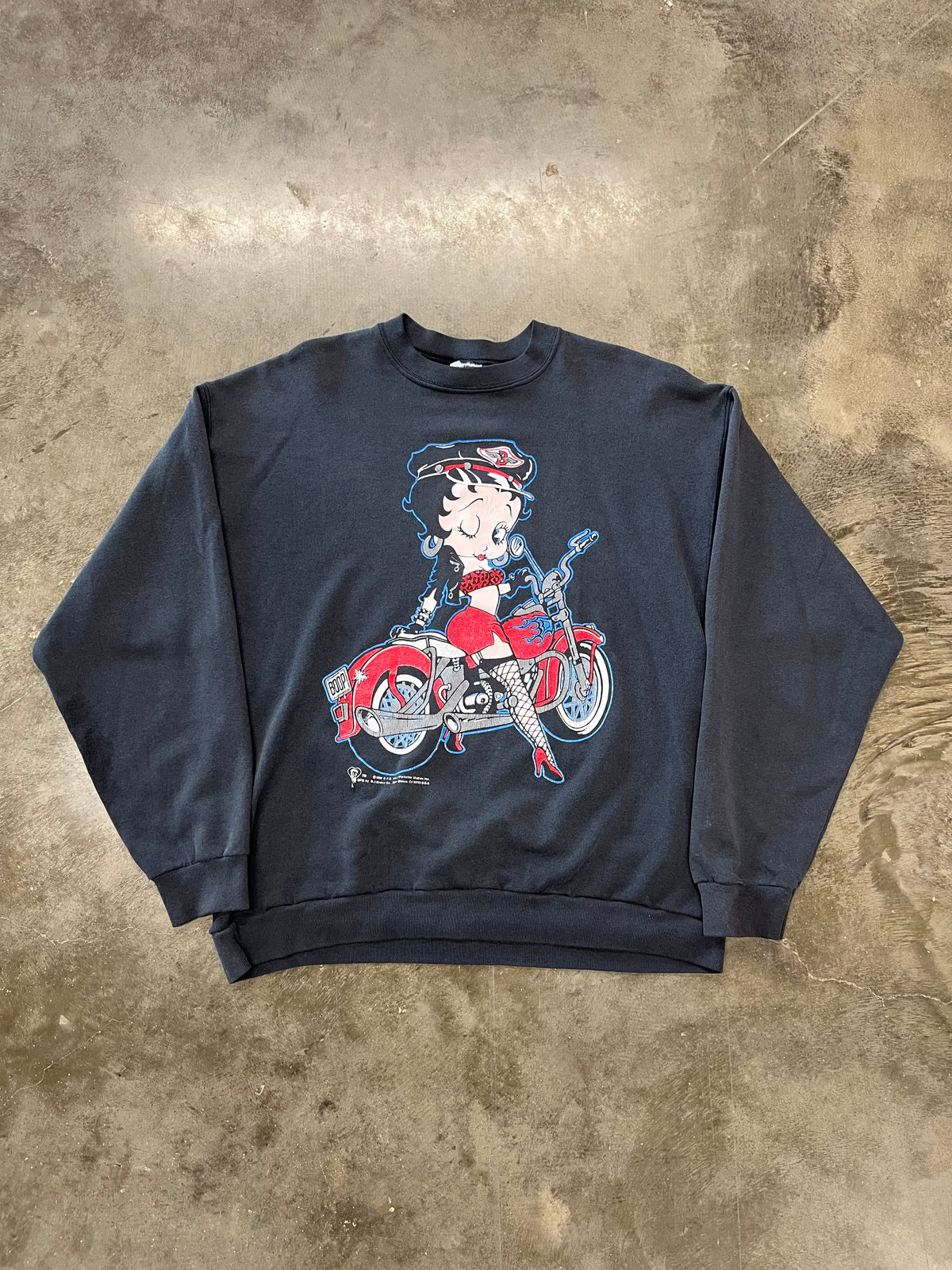 Vintage Betty boop sweatshirt size xxl
