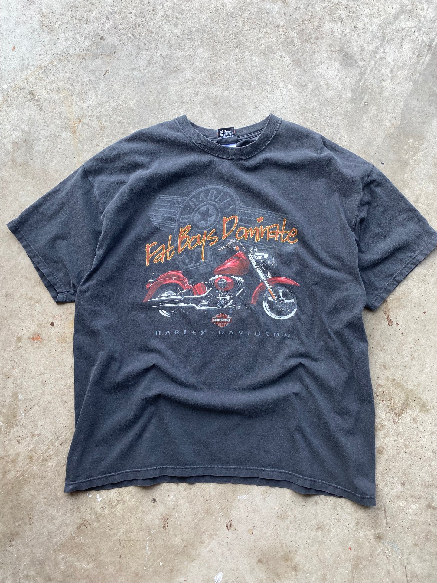 Vintage Harley Davidson Fat boys rule shirt size XXL