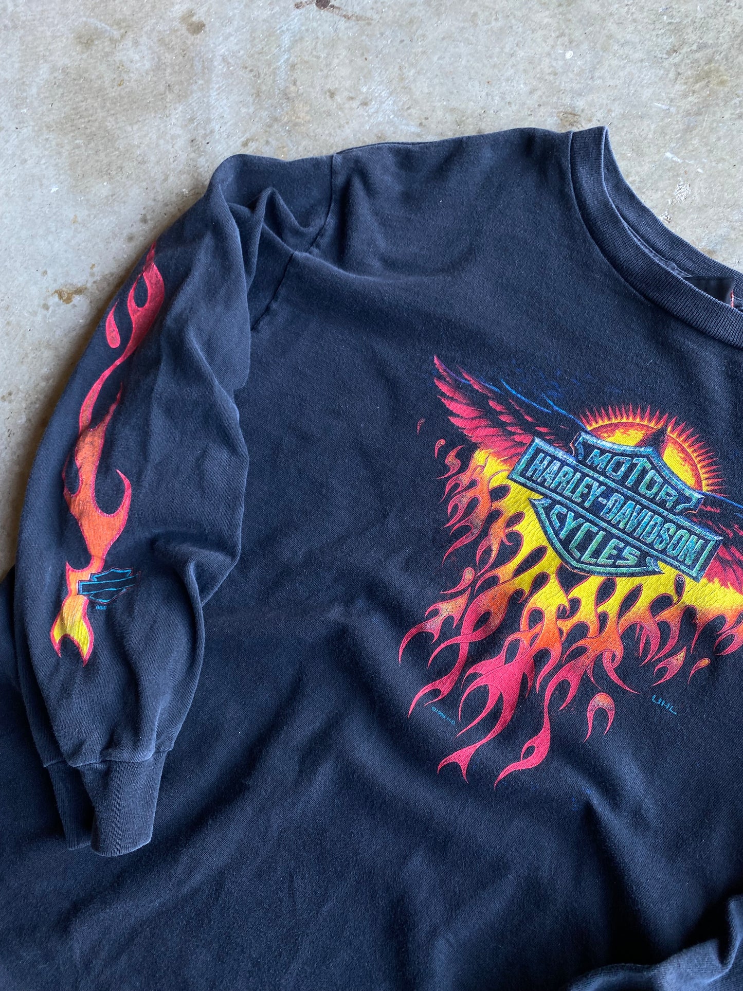 Vintage 90’s Harley Davidson The Big Rey long sleeve shirt size extra large