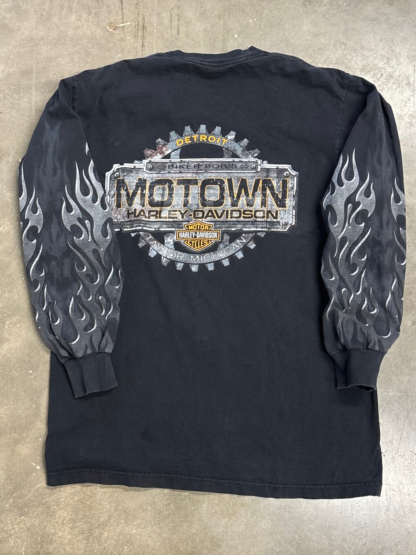 Harley Davidson Chrome long sleeve size xl