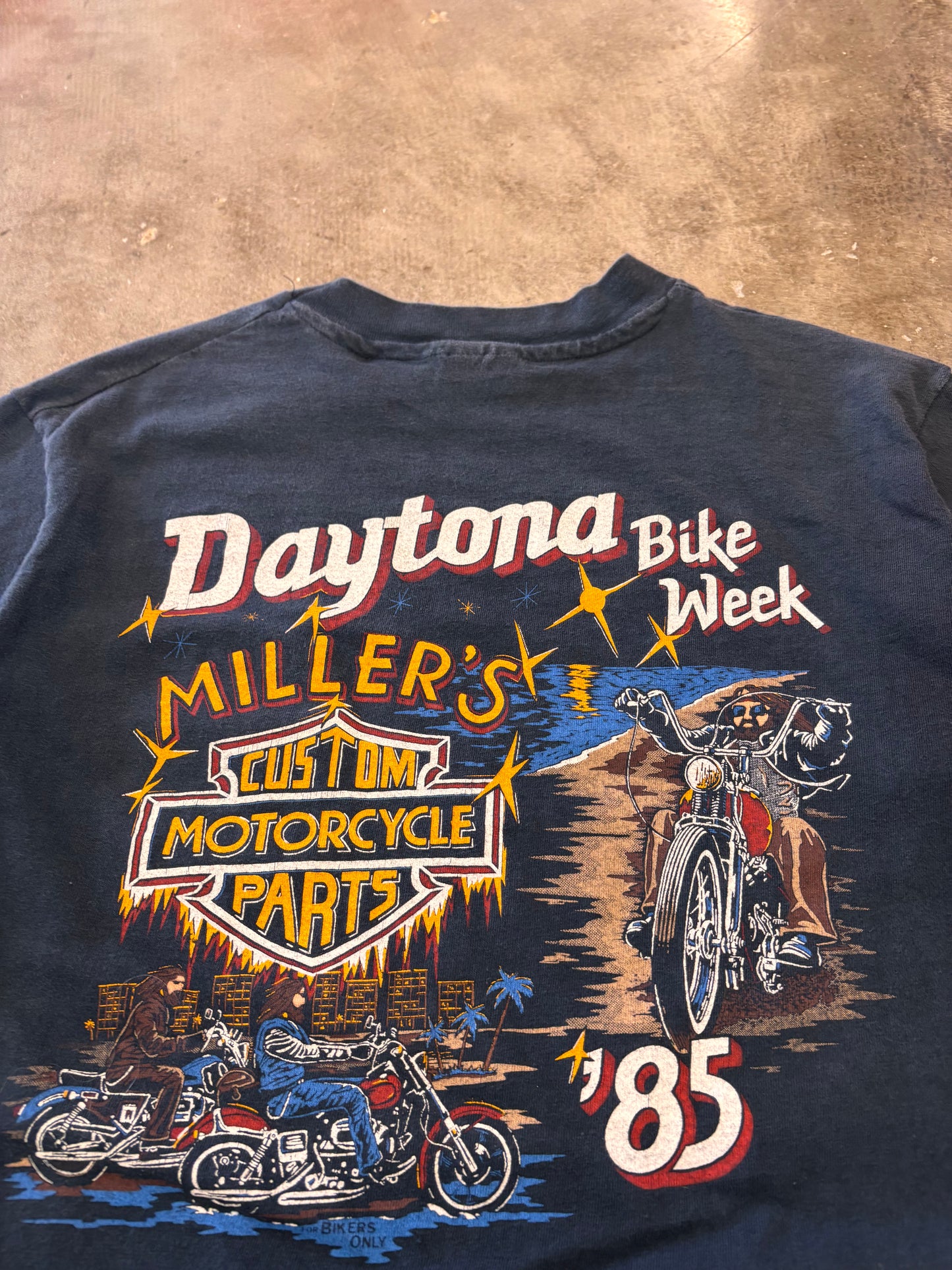 Vintage Harley Davidson sparkle pocket shield shirt size large