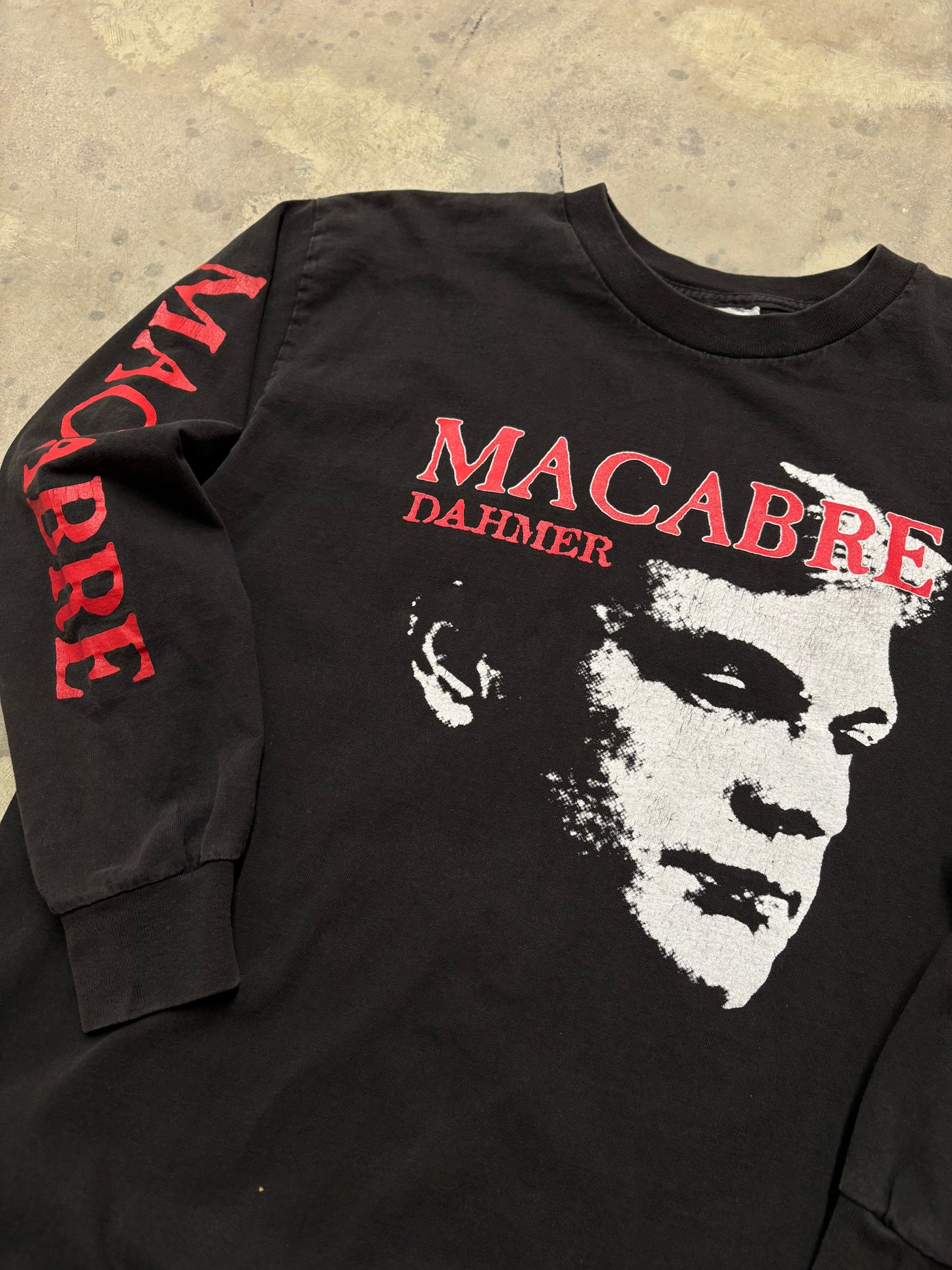 Vintage Macabre Dahmer long sleeve shirt size large