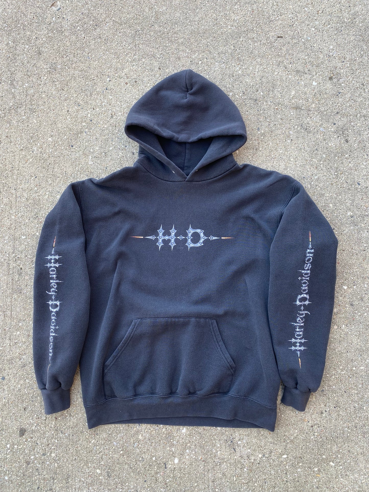 Vintage Harley Davidson Gear Hoodie Size medium