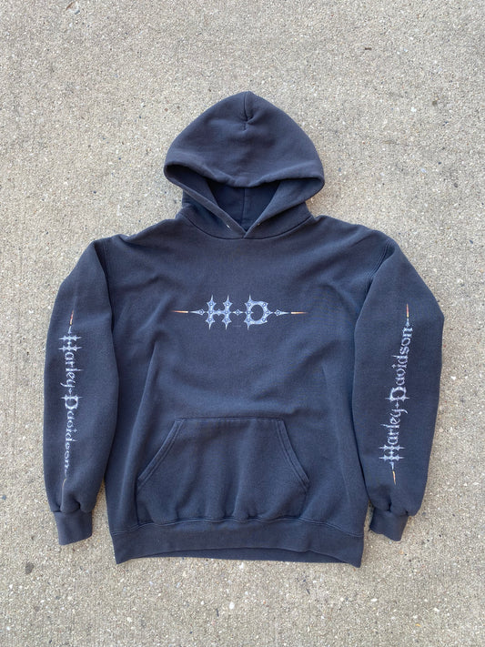 Vintage Harley Davidson Gear Hoodie Size medium