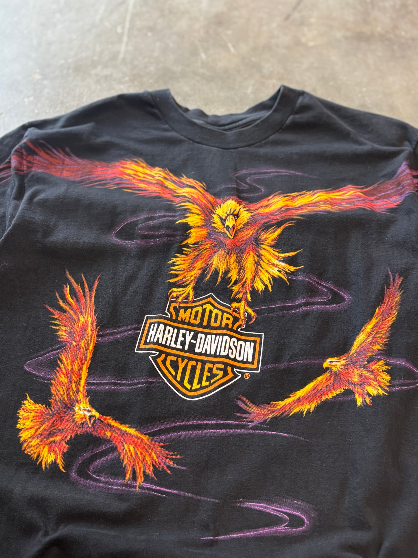Vintage Eagle AOP shirt size large