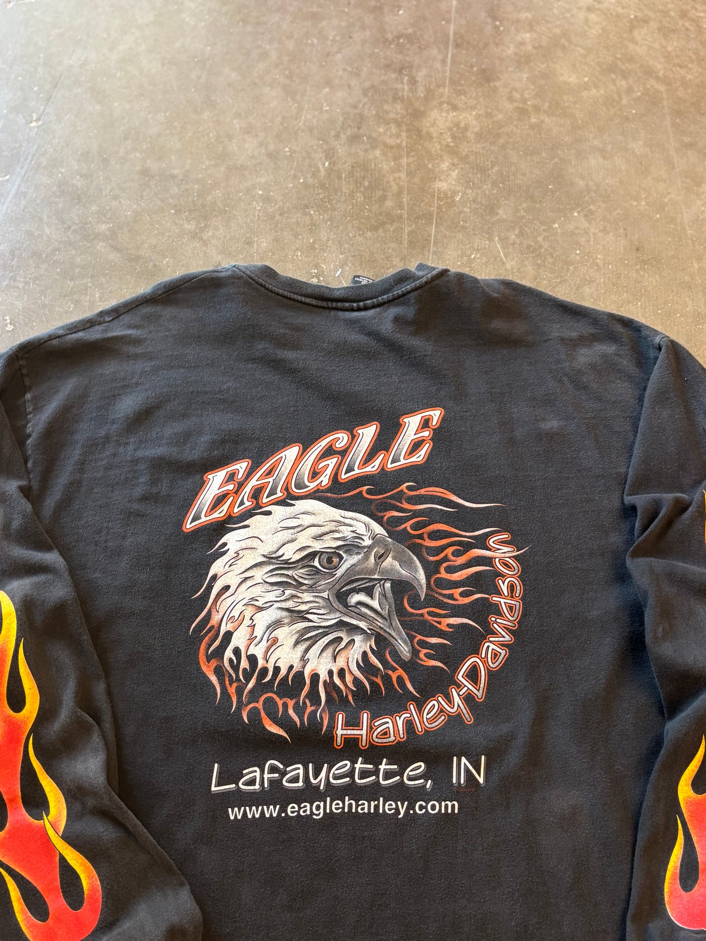 Vintage Harley Davidson Nav’s Clone long sleeve size xxl