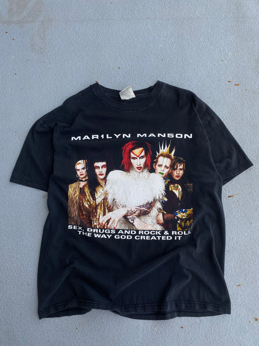 Vintage Marilyn Manson Rock is Dead World Tour shirt Size XL