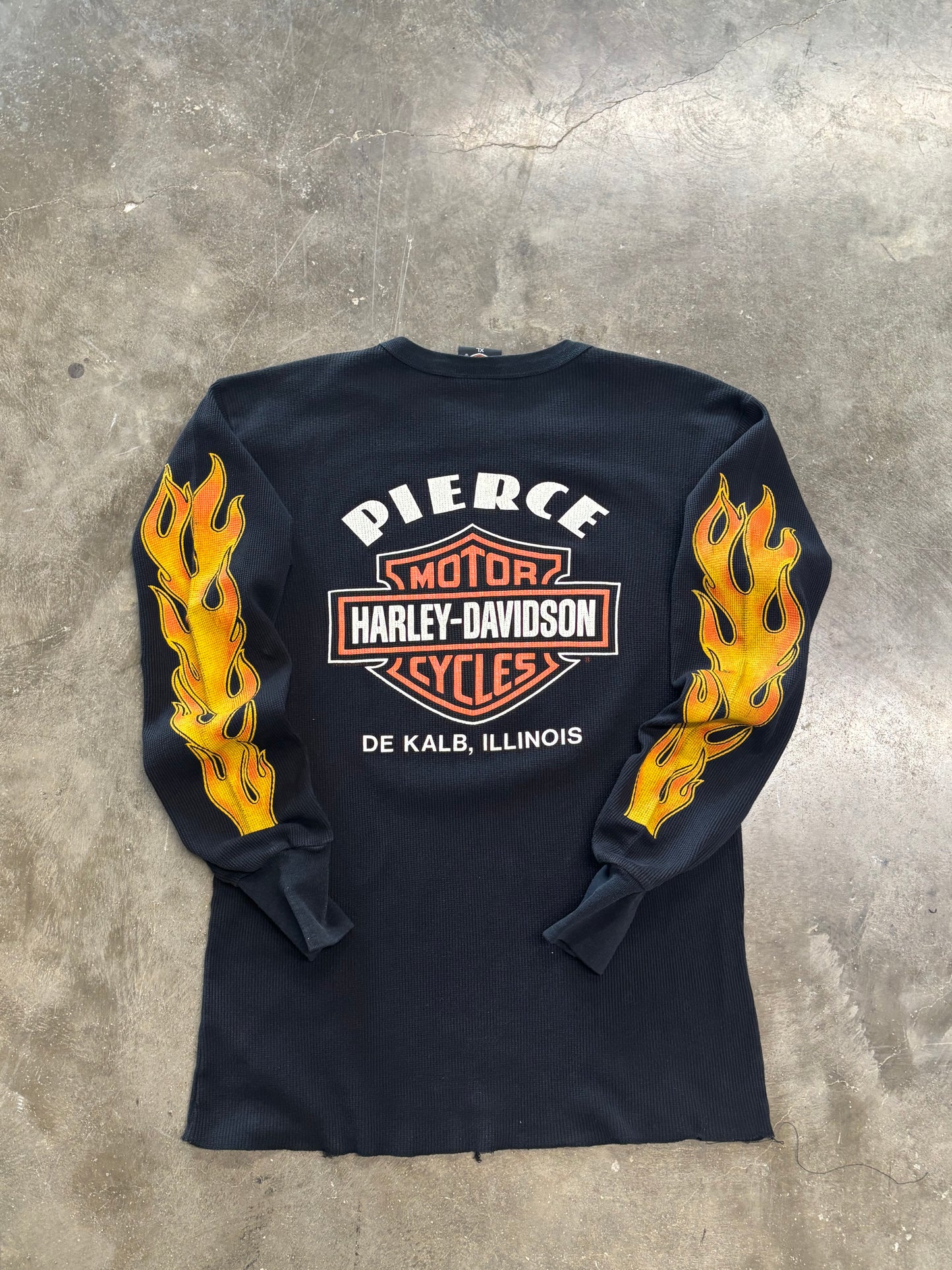 Vintage Harley Davidson shield thermal size extra large