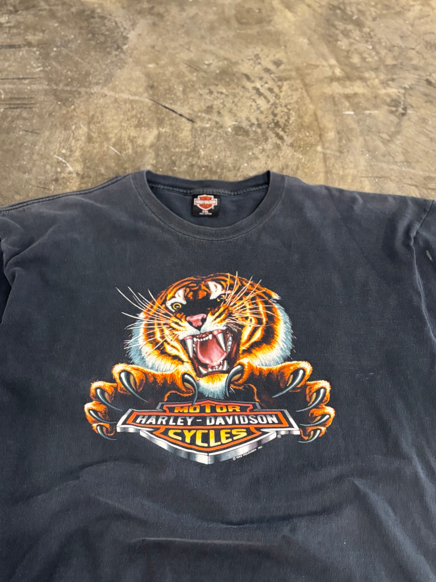 Vintage Harley Davidson Tiger shirt size xxl
