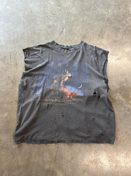 Vintage Rush thrashed chopped shirt size xl