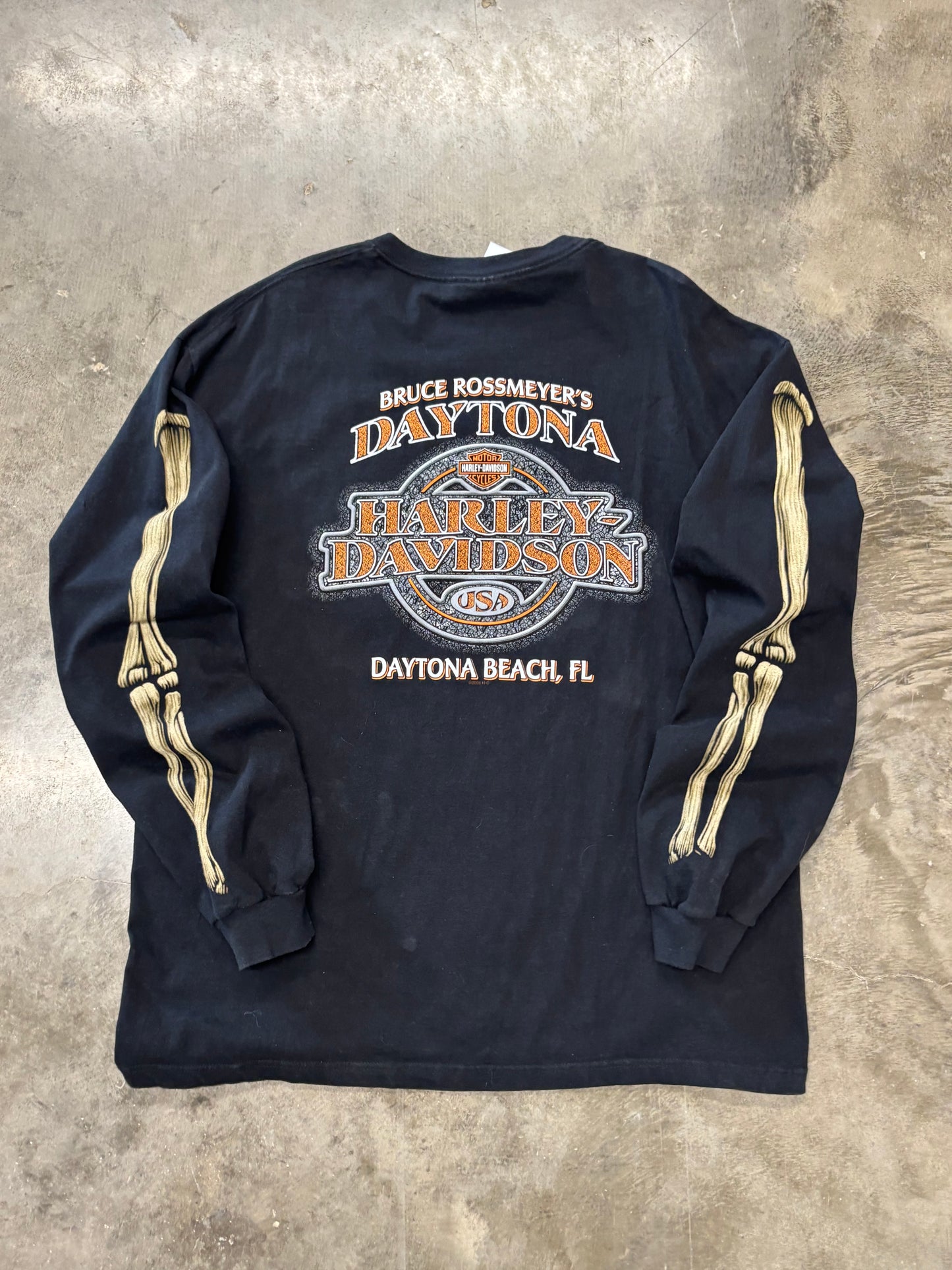 Harley Davidson Bone long sleeve size xl