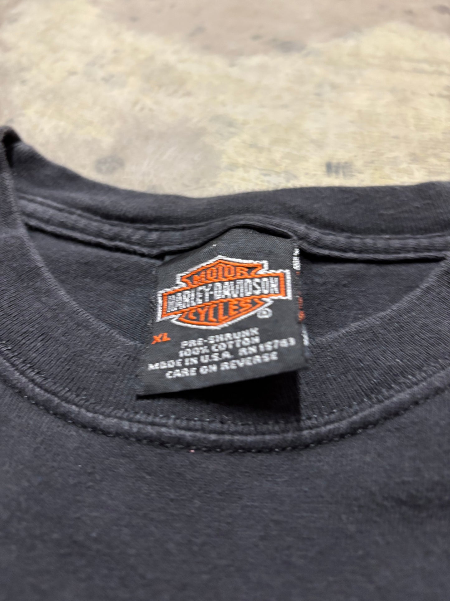 Vintage Harley Davidson lightning explosion shirt size XL