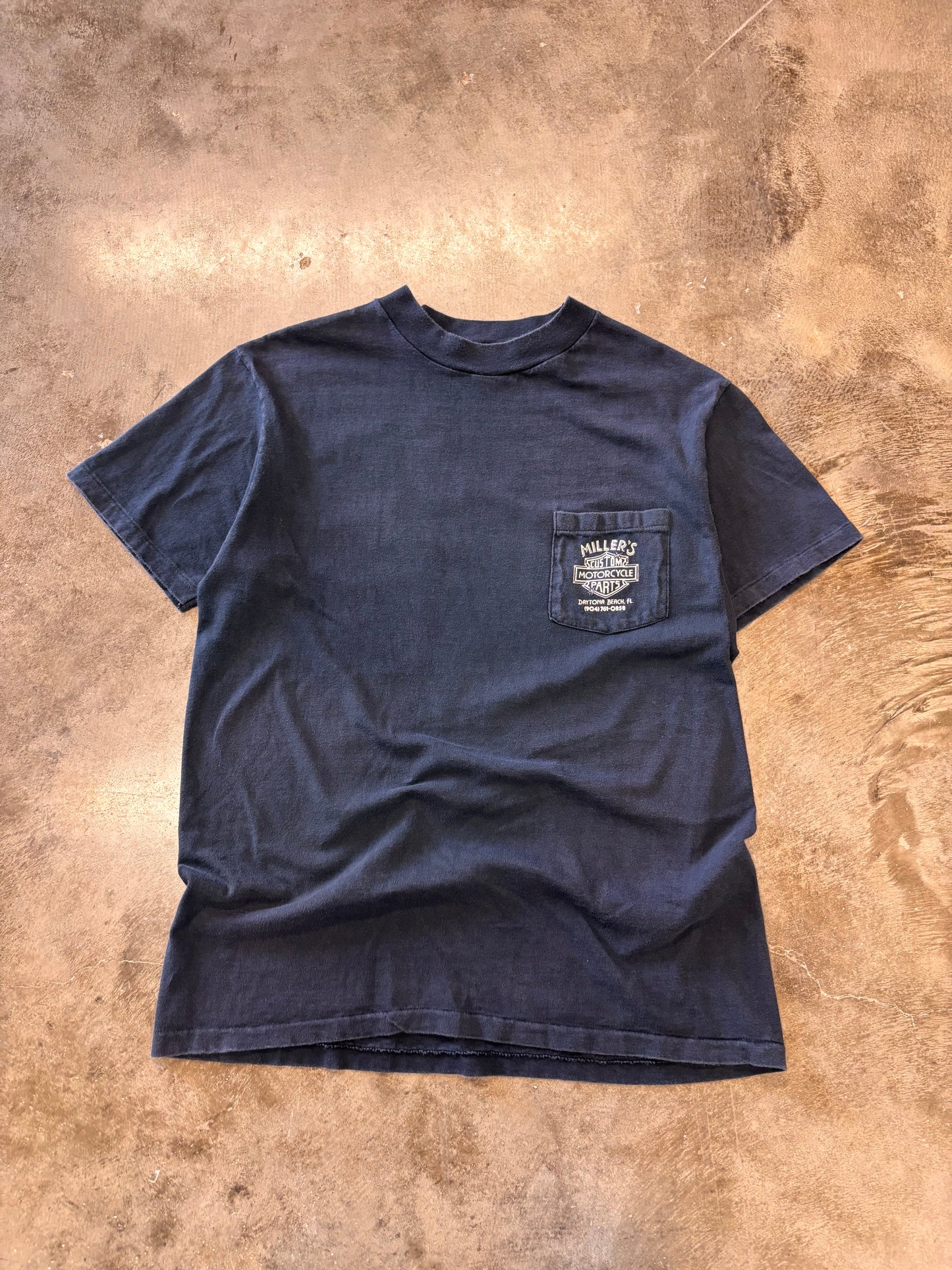 Vintage Harley Davidson sparkle pocket shield shirt size large
