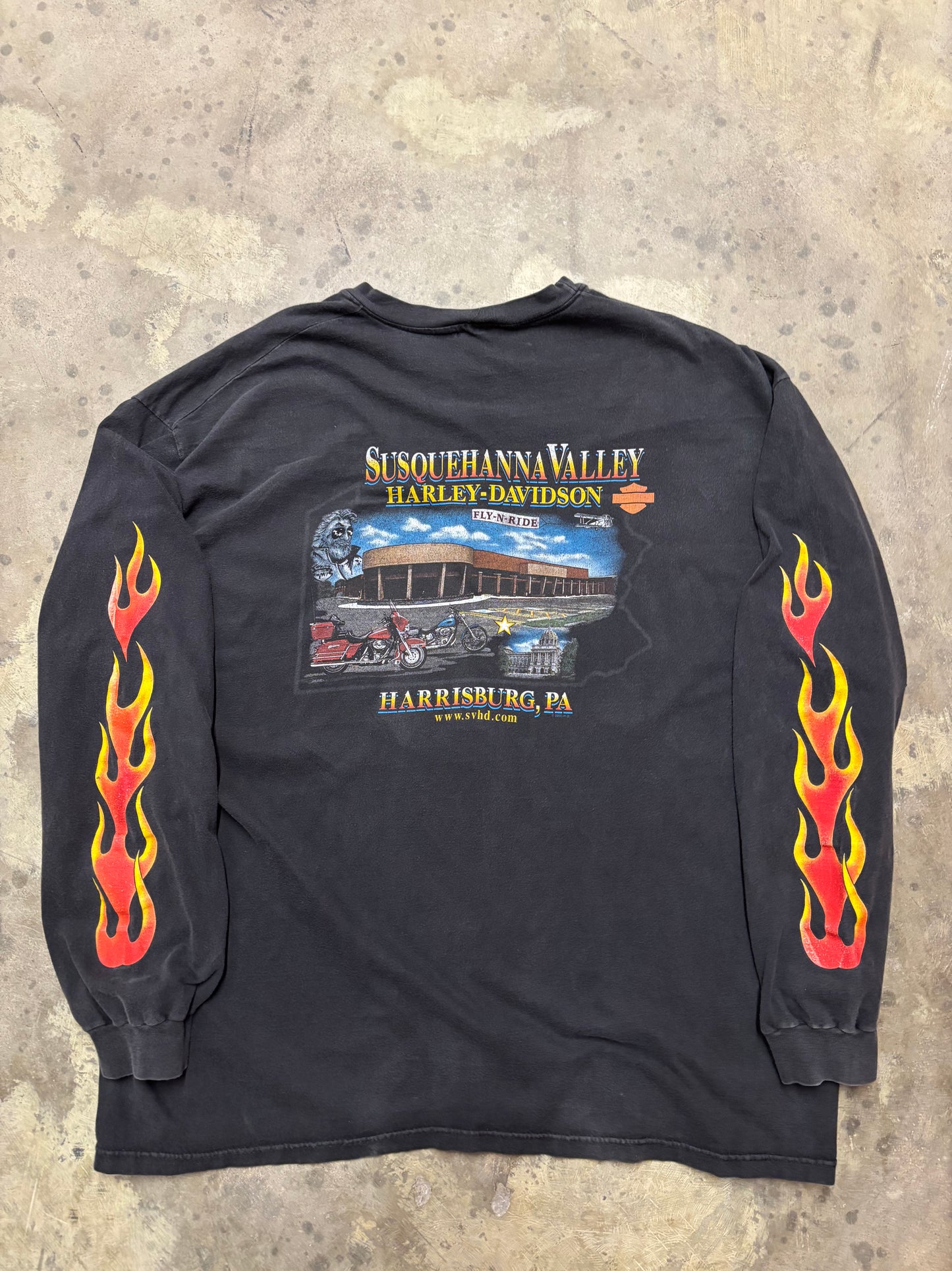 Vintage Harley Davidson Screaming Eagle shirt size XXL