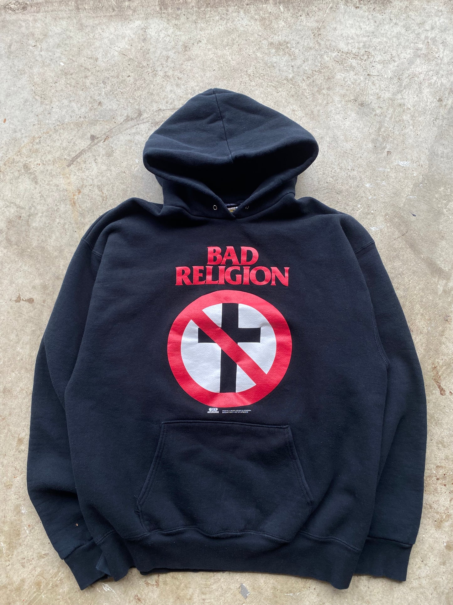 Vintage Bad Religion Band hoodie size extra large