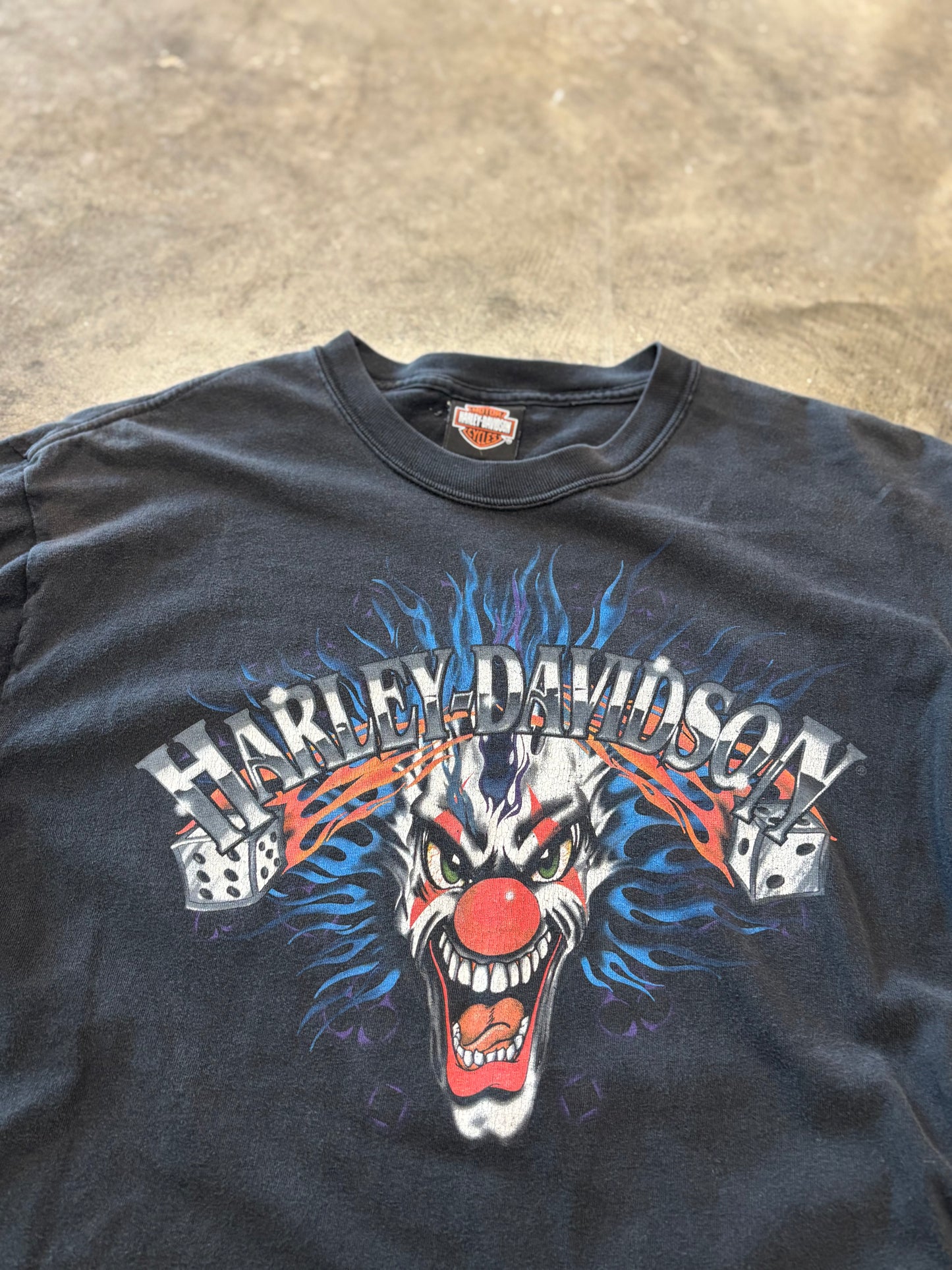 Vintage Harley Davidson Joker shirt size large