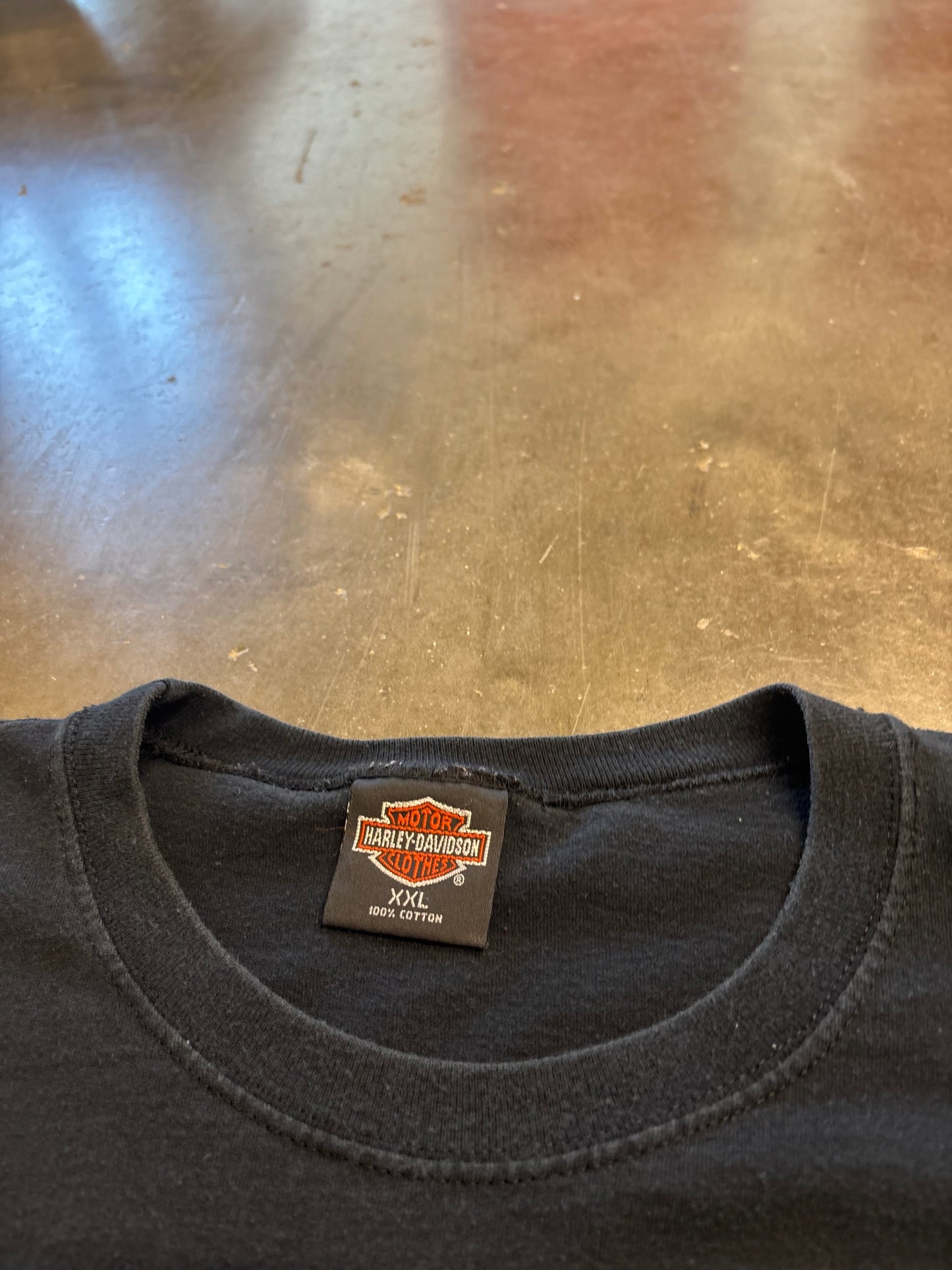 Vintage Harley Davidson Flaming Eagle long sleeve size xxl