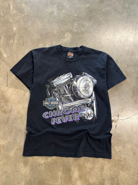 Vintage Harley Davidson Chrome Fever shirt size large