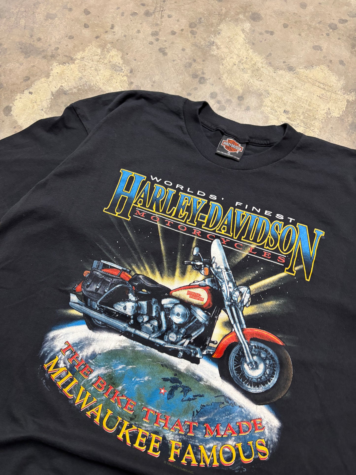 Vintage Harley Davidson Milwaukee Famous shirt size XL