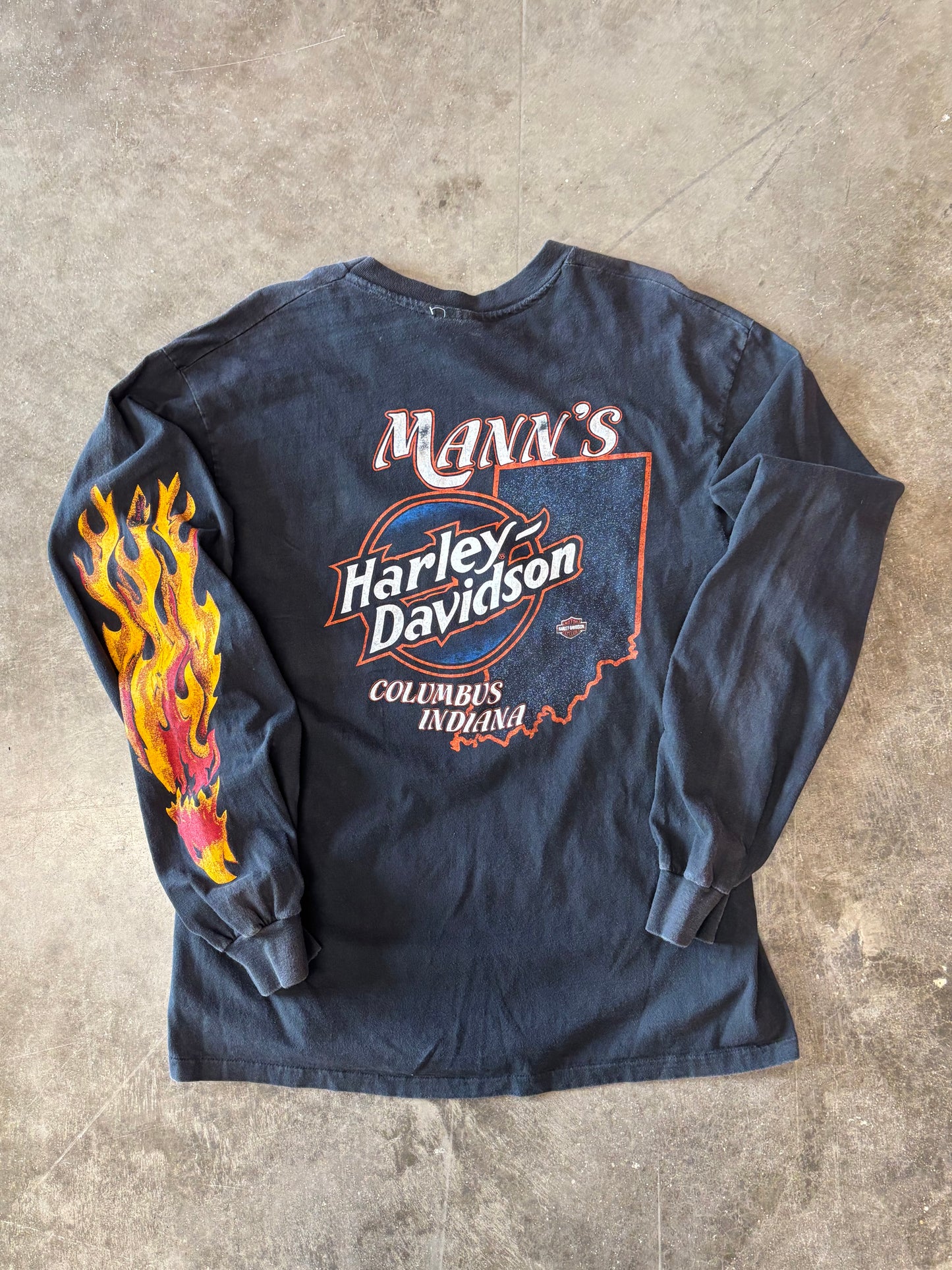 Vintage Harley Davidson 80’s long sleeve size Extra large bikers only