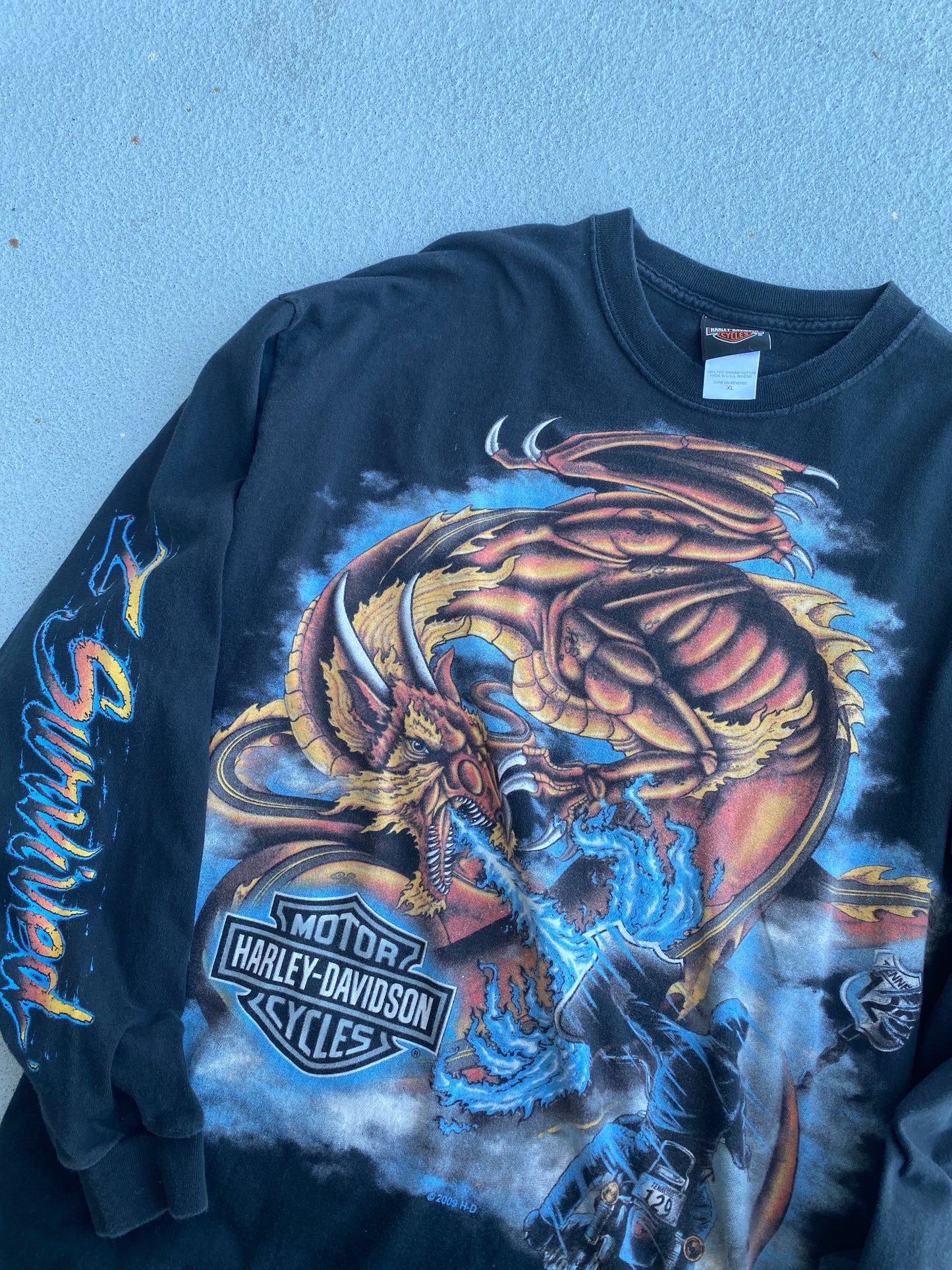 Harley Davidson Smoky Mountain Long sleeve shirt Extra large