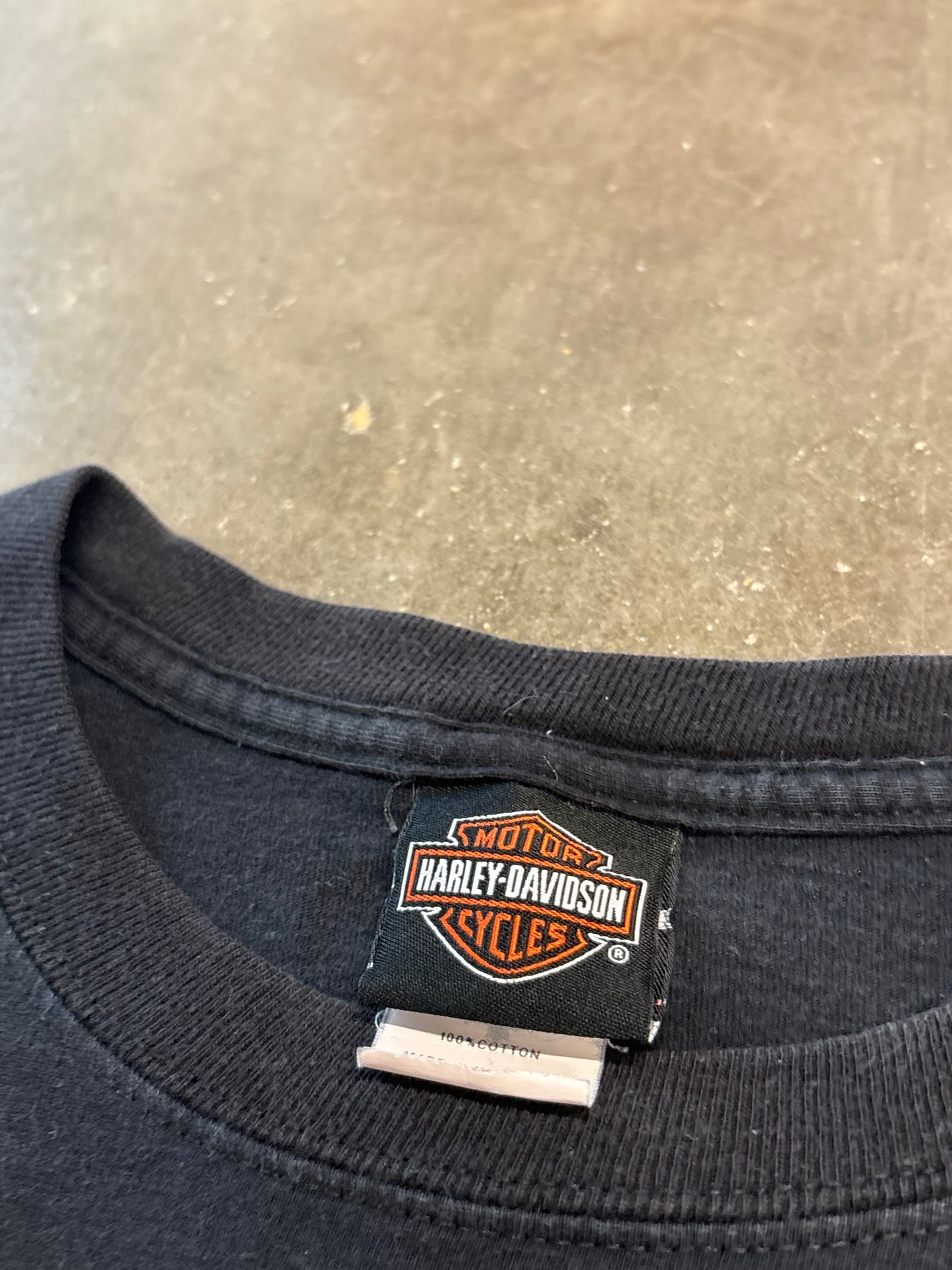 Vintage Harley Davidson roll the dice long sleeve size medium