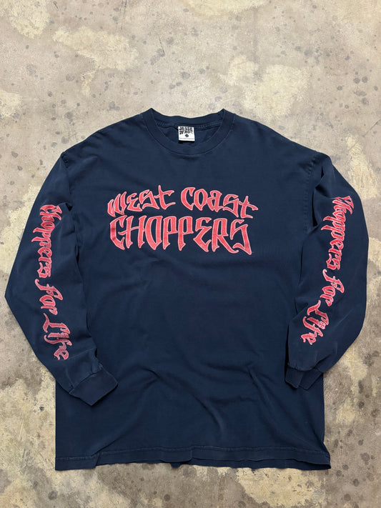 Vintage West Coast Choppers Old English longsleeve shirt size XL