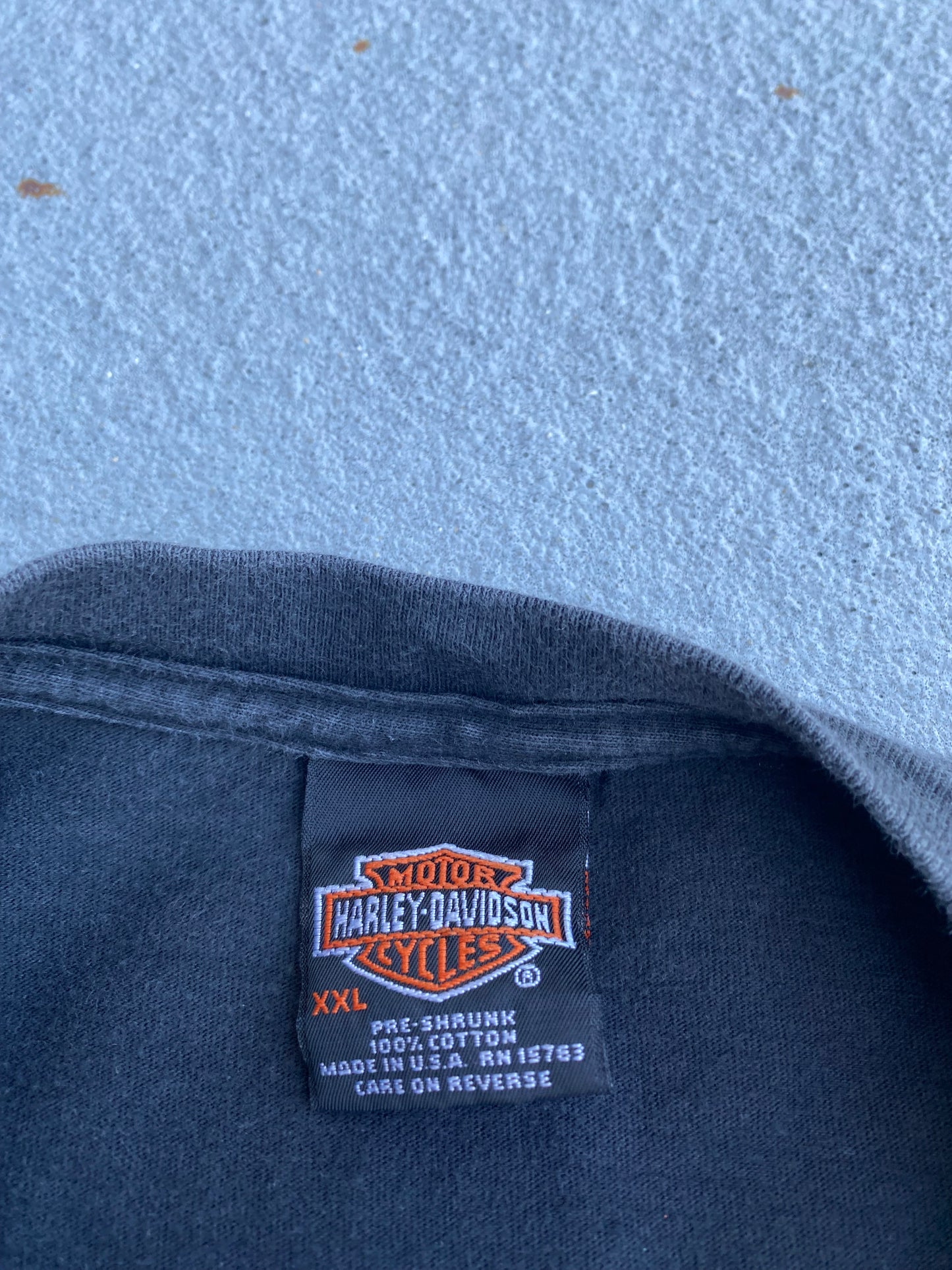 Vintage Harley Davidson Flaming Eagle shirt size XXL