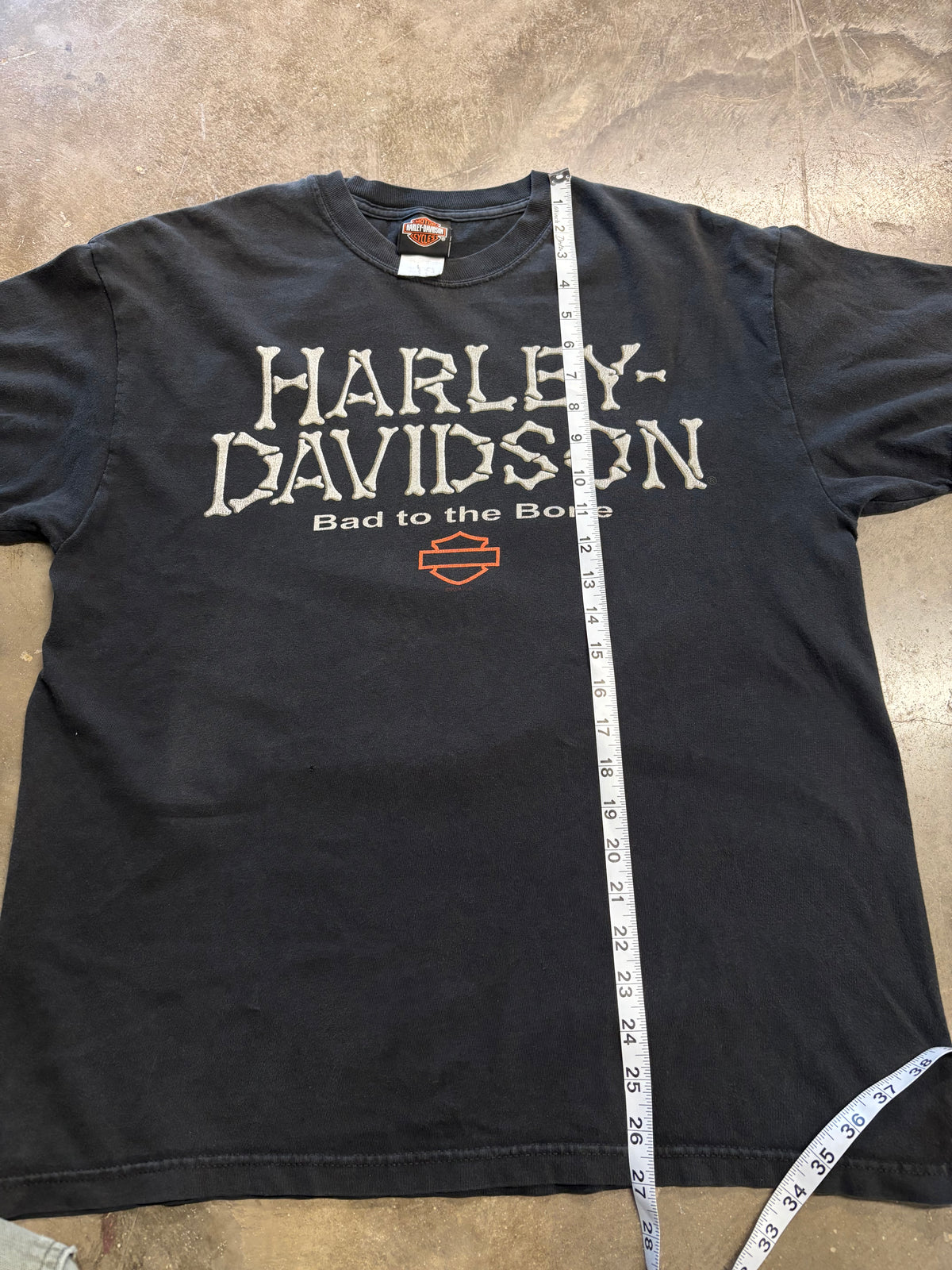 Vintage Harley Davidson bones shirt size large