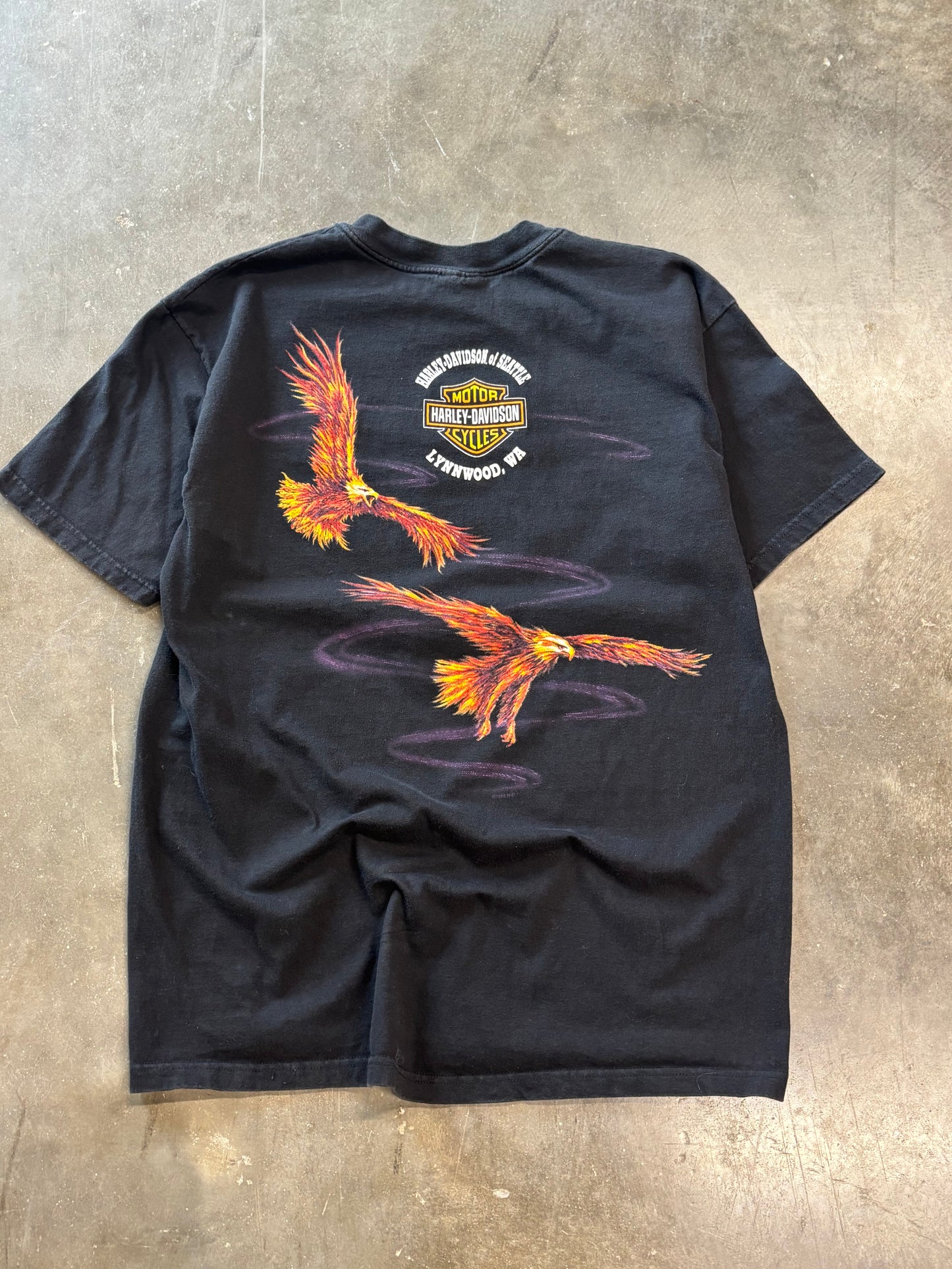 Vintage Eagle AOP shirt size large