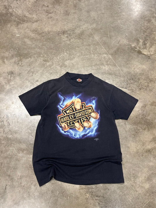 Vintage Harley Davidson Hand of god shirt size large