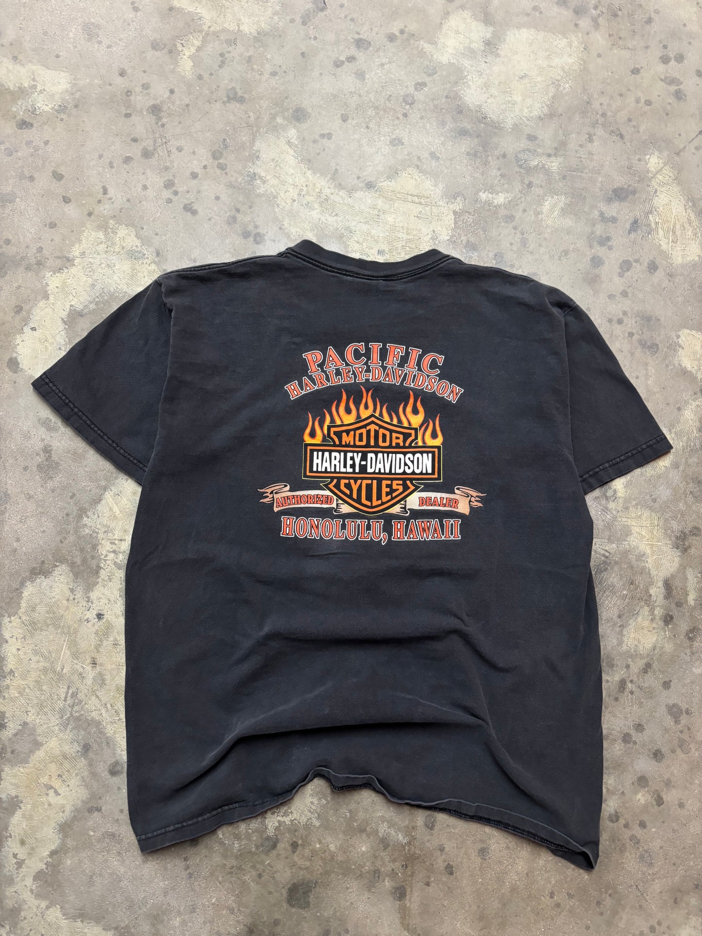 Vintage Harley Davidson Rainbow Eagle shirt size XL