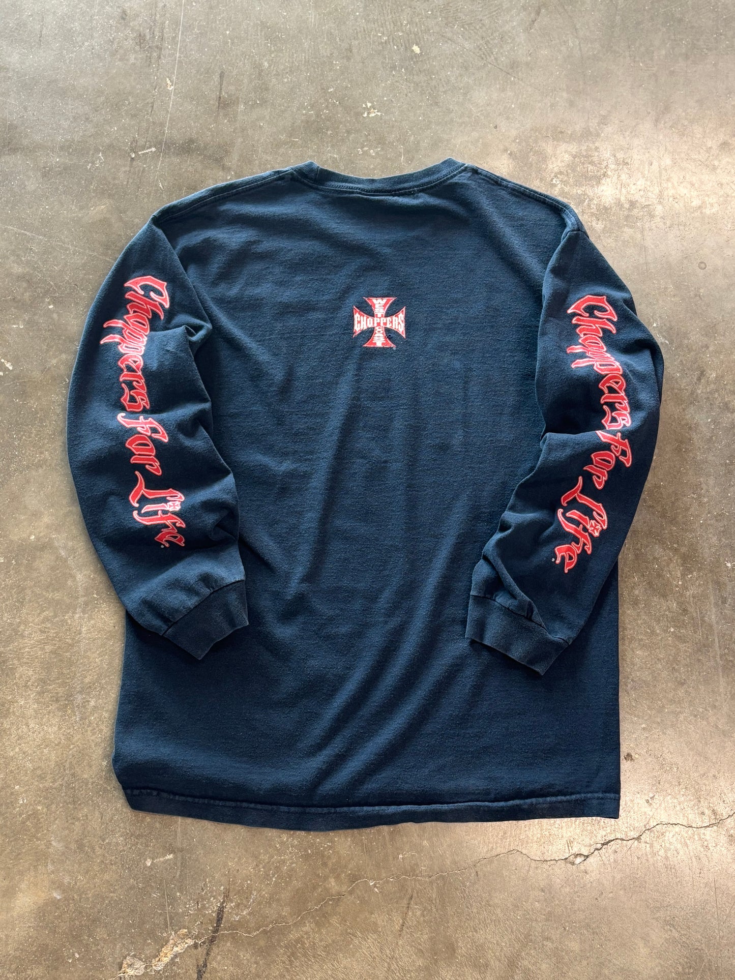 Vintage West coast choppers long sleeve large
