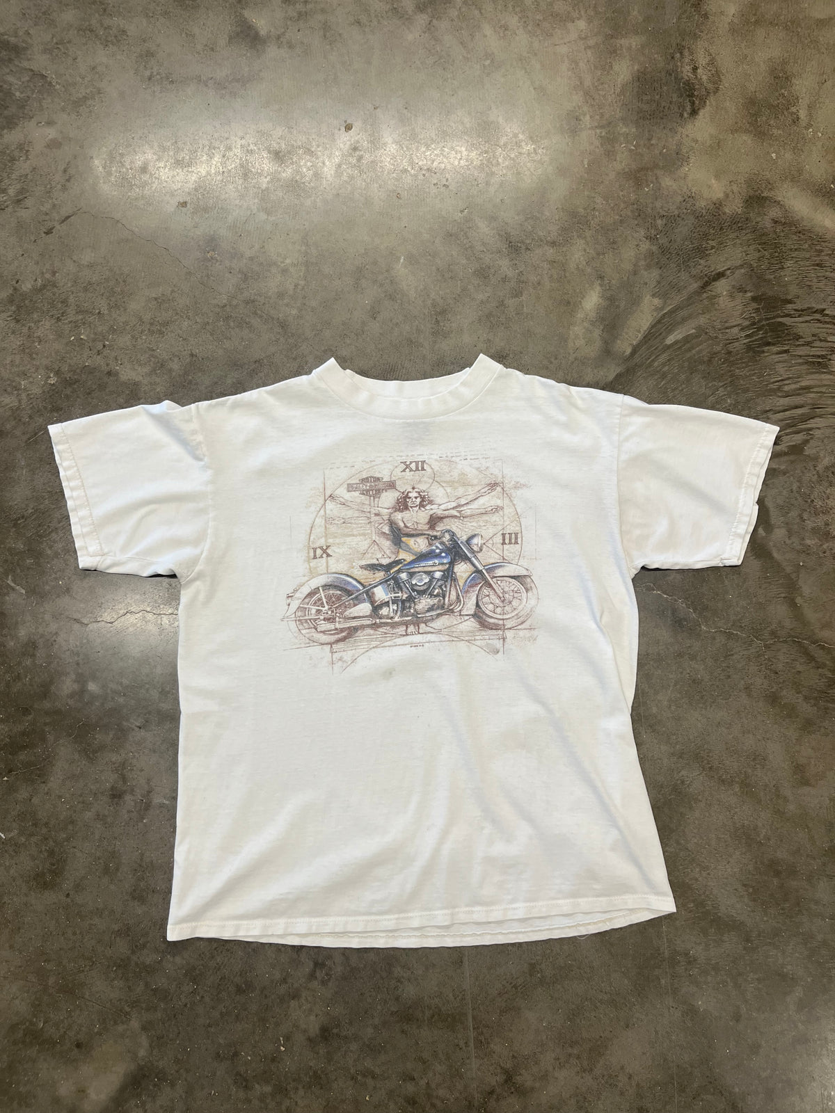 Vintage Harley Davidson Da Vinci shirt size Extra large