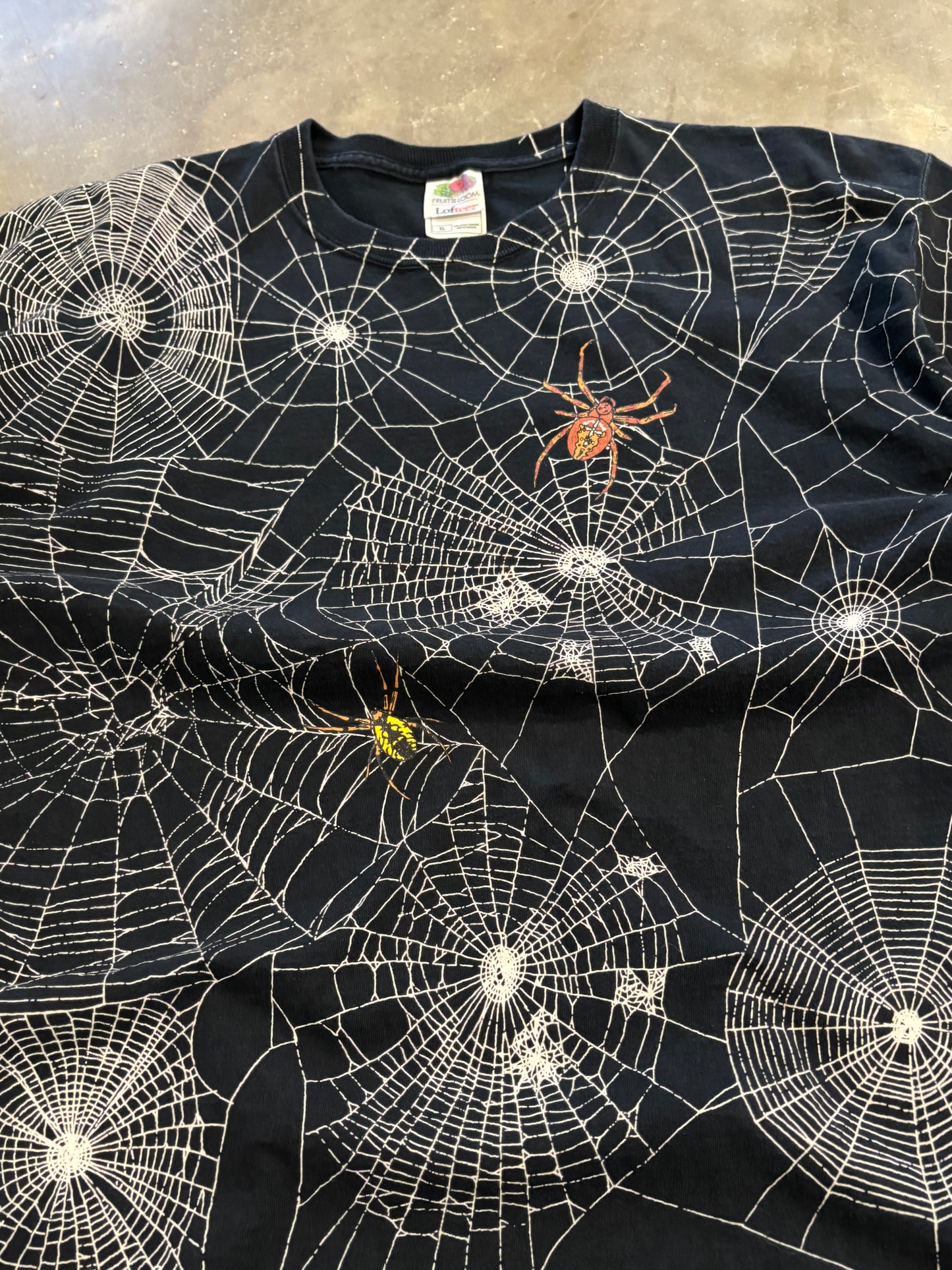 Vintage Spiderweb shirt size XL