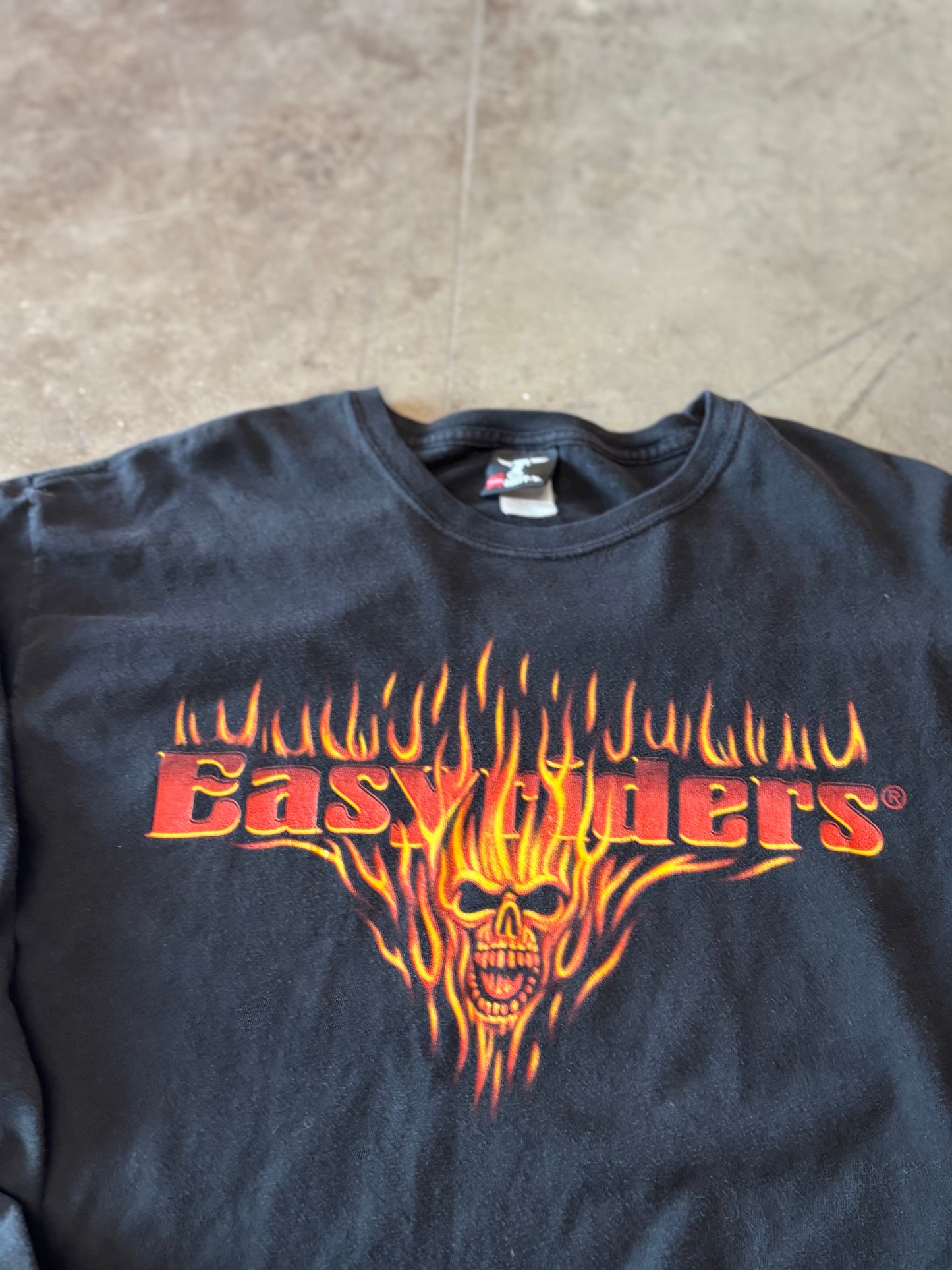 Vintage Easyriders Skull long sleeve size large