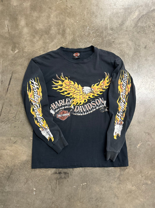 Vintage Harley Davidson grail screaming eagle long sleeve size large