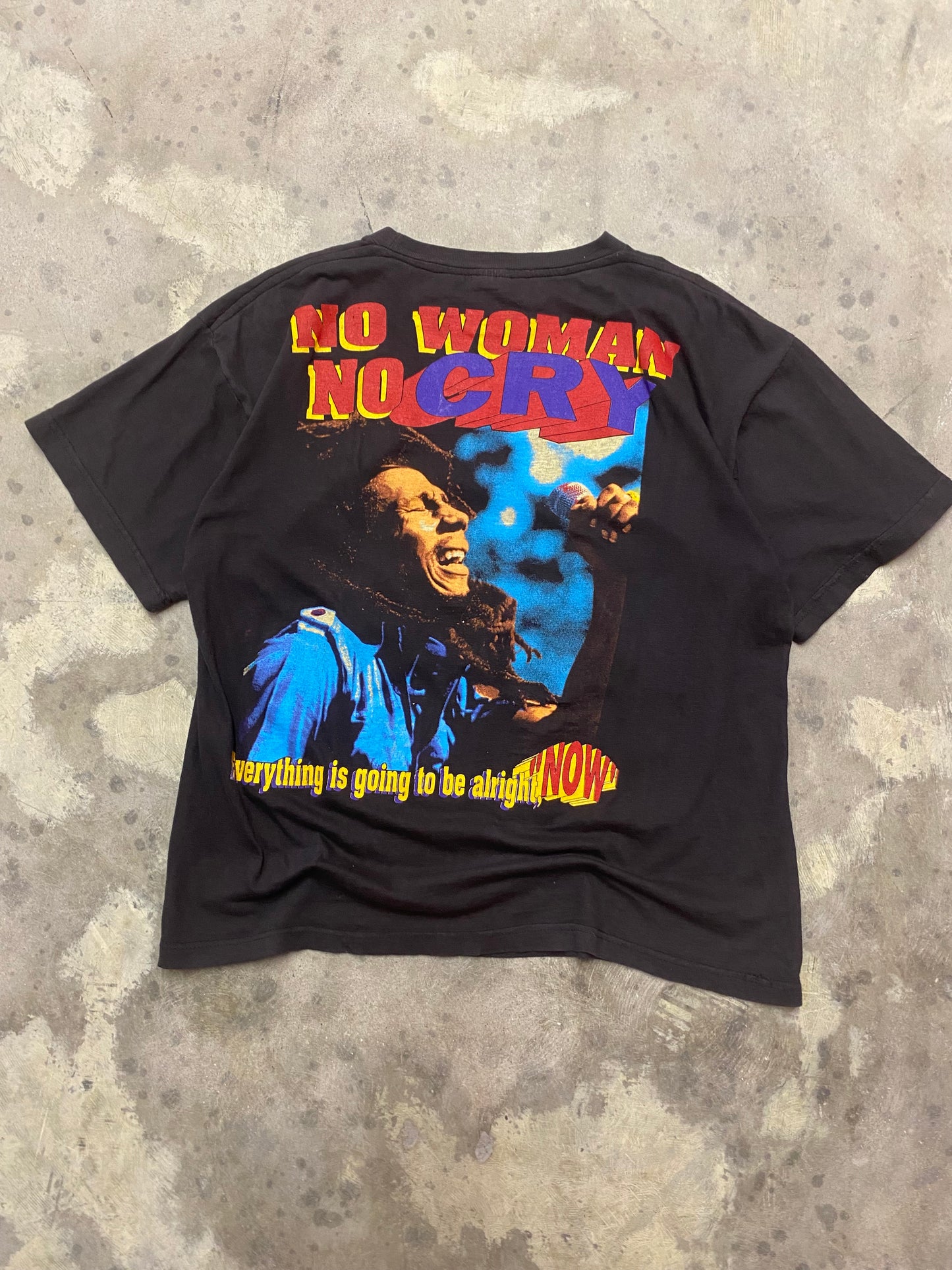 Vintage Bob Marley Rap Tee size Extra large