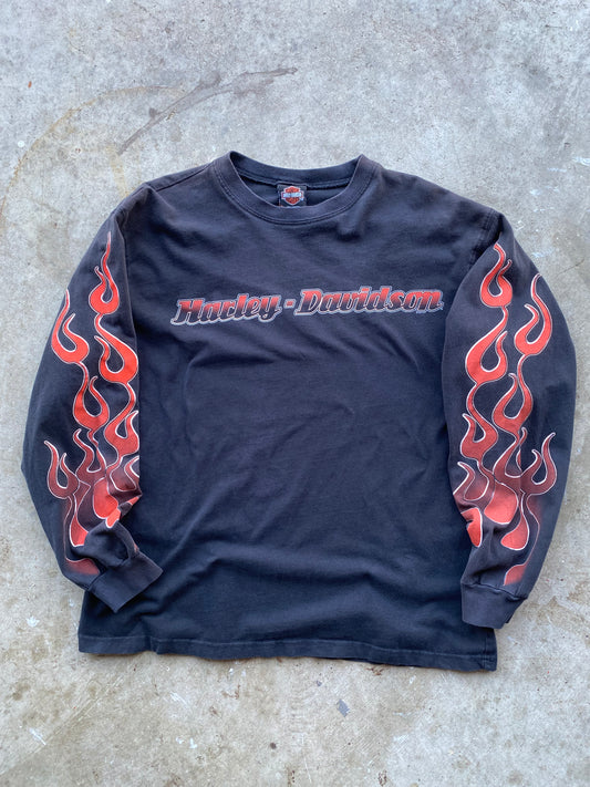 Harley Davidson Super ❤️‍🔥 Special 🙇‍♂️ long sleeve shirt size large