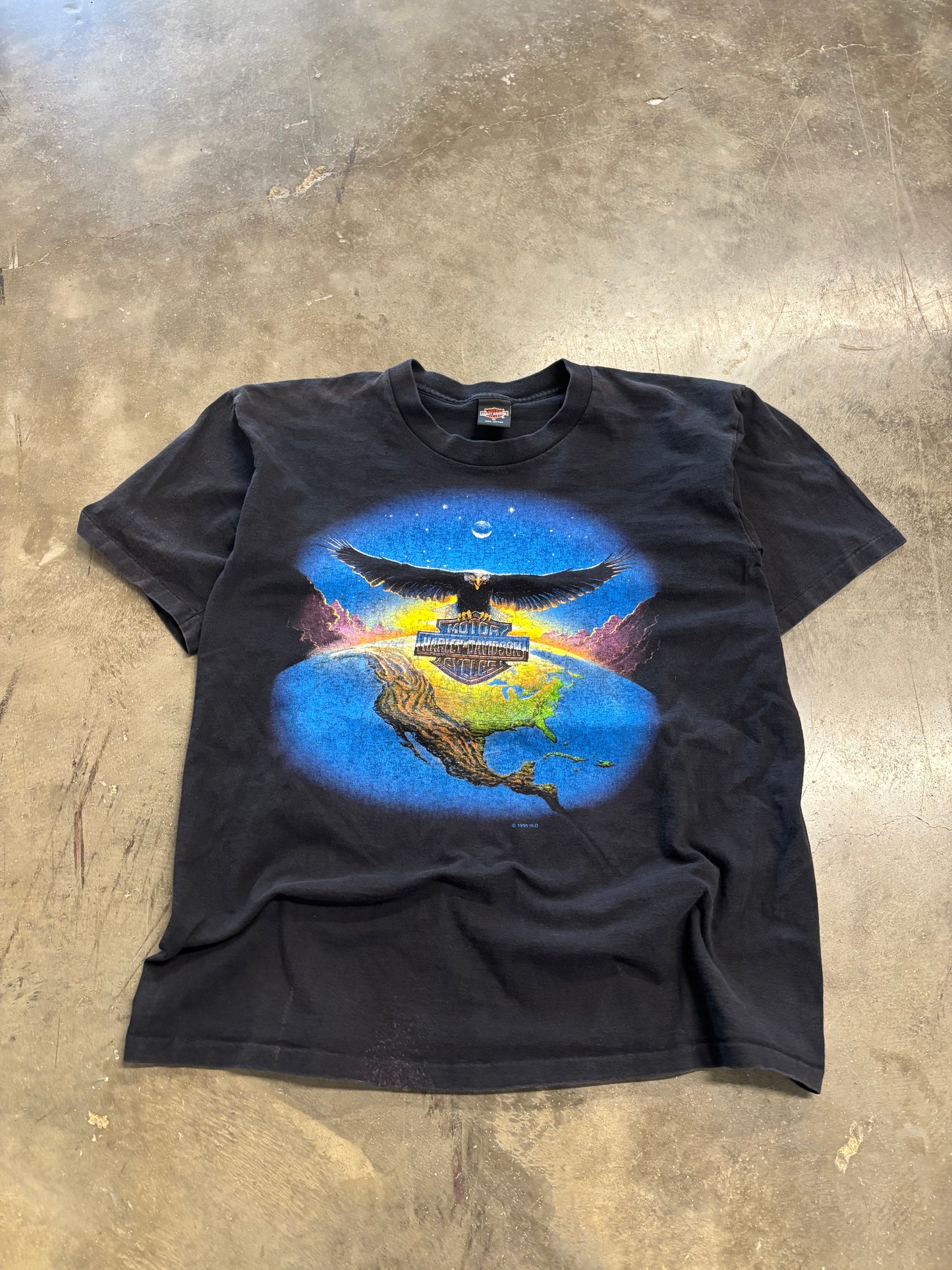 Vintage Harley Davidson Global Eagle shirt size XL
