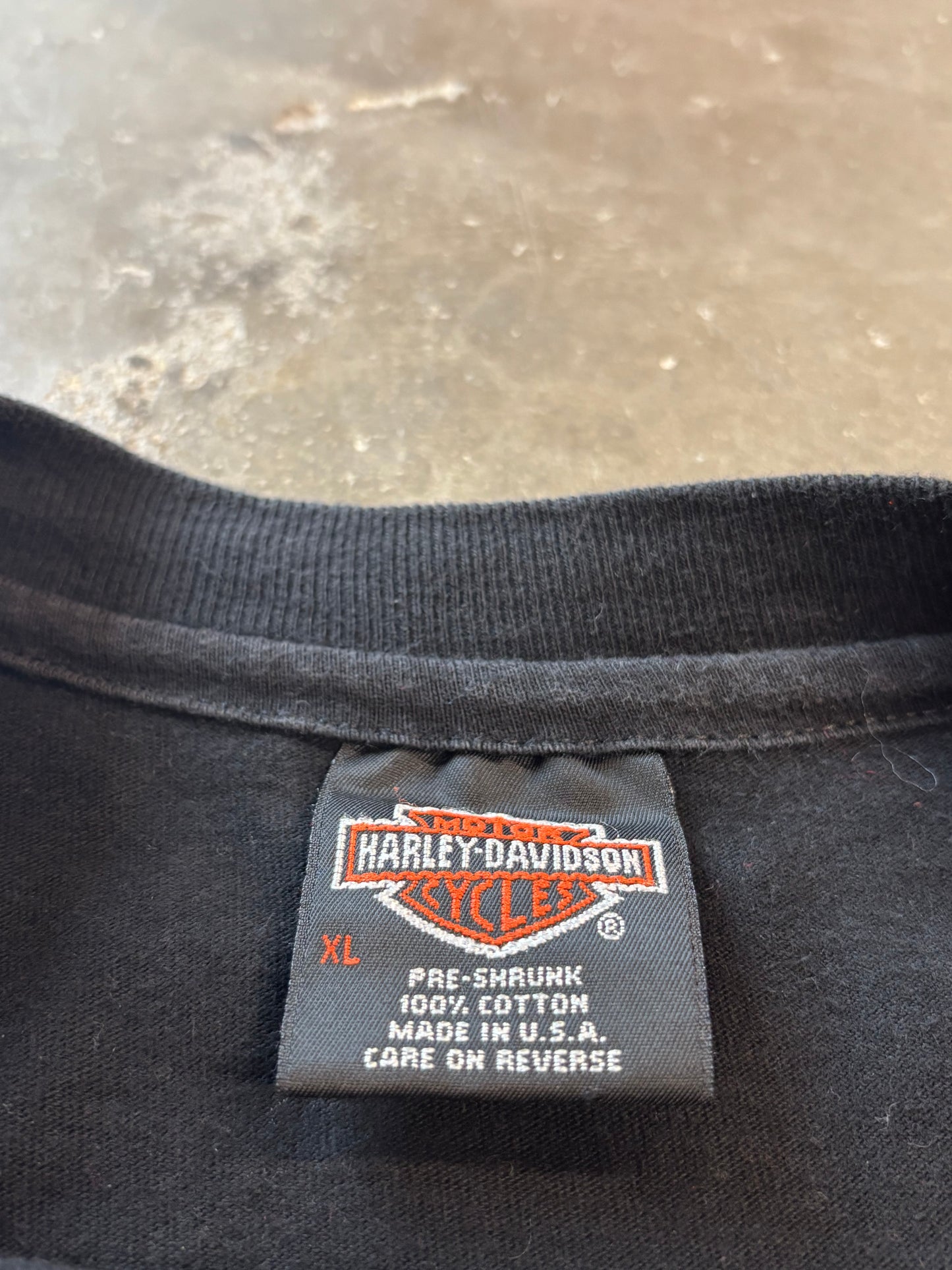 Vintage Harley Davidson Lightning print shirt size XL