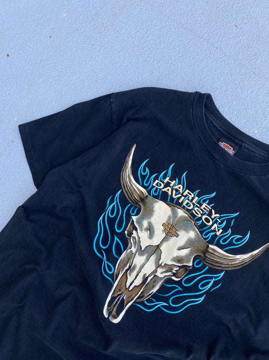 Vintage Texas Longhorn Harley shirt siz XL