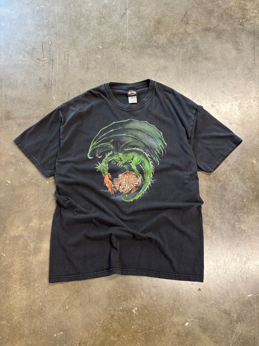 Vintage Harley Davidson Dragon shirt size xl